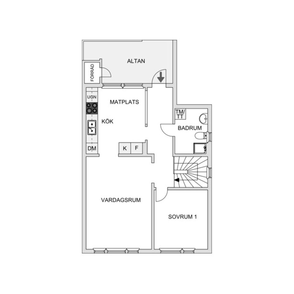 Bostadsrätt, Bansjövägen 18, Trollbäcken, Tyresö