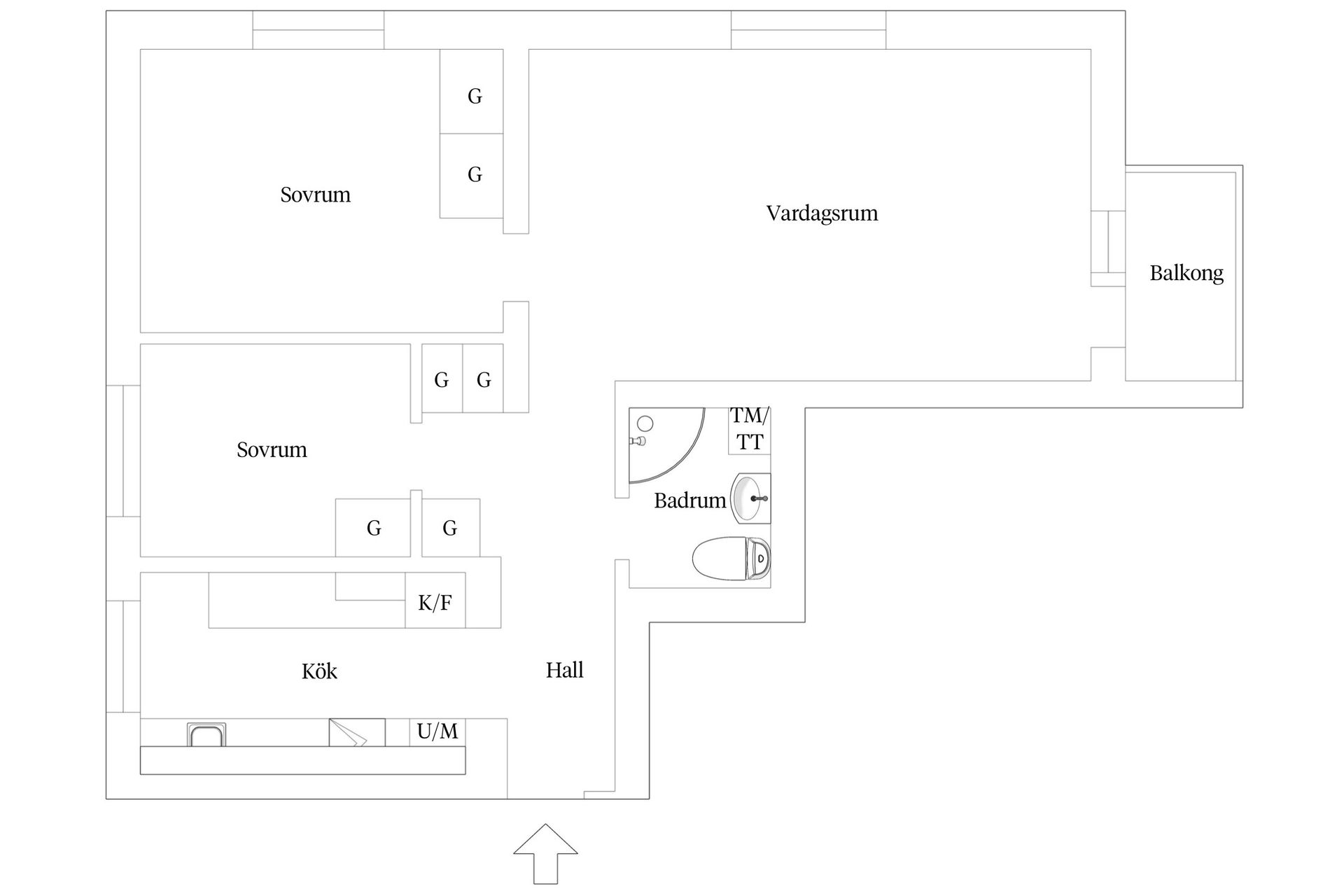 Bostadsrätt, Lilla möllevångsgatan 3B, Slottshöjden, Helsingborg