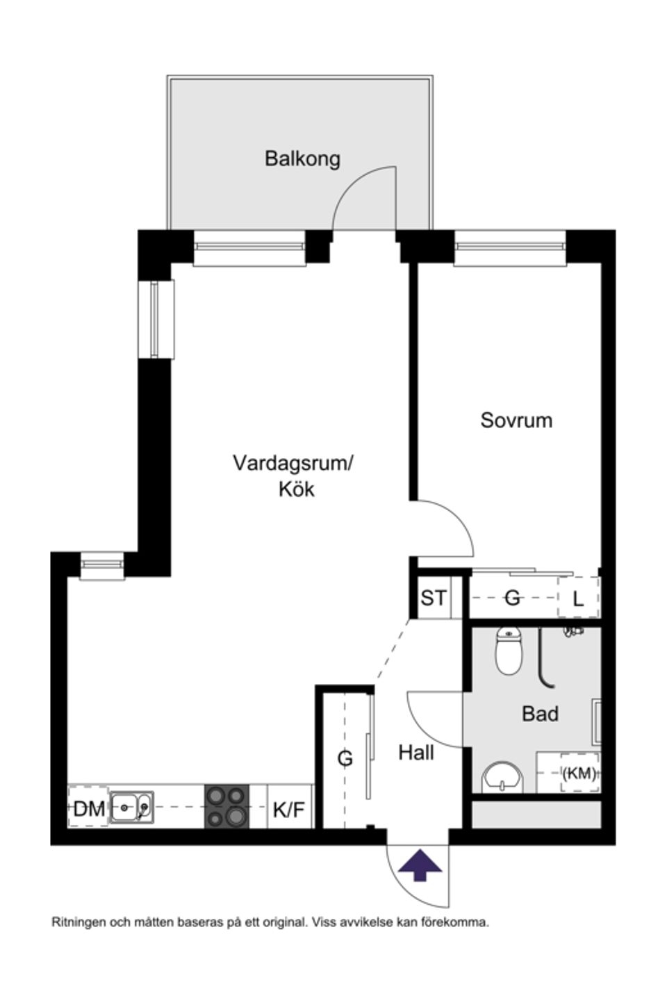 Bostadsrätt, Kungsängsesplanaden 12B, Kungsängen, Uppsala