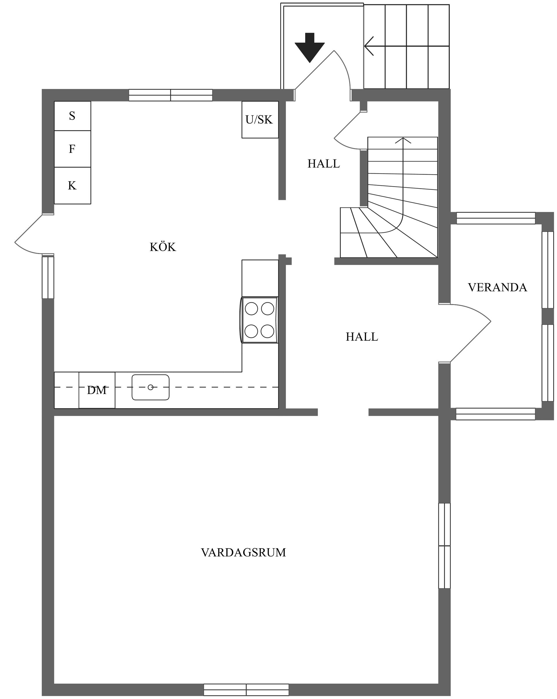 Villa, Grenadjärvägen 39A, Pryssgården, Norrköping