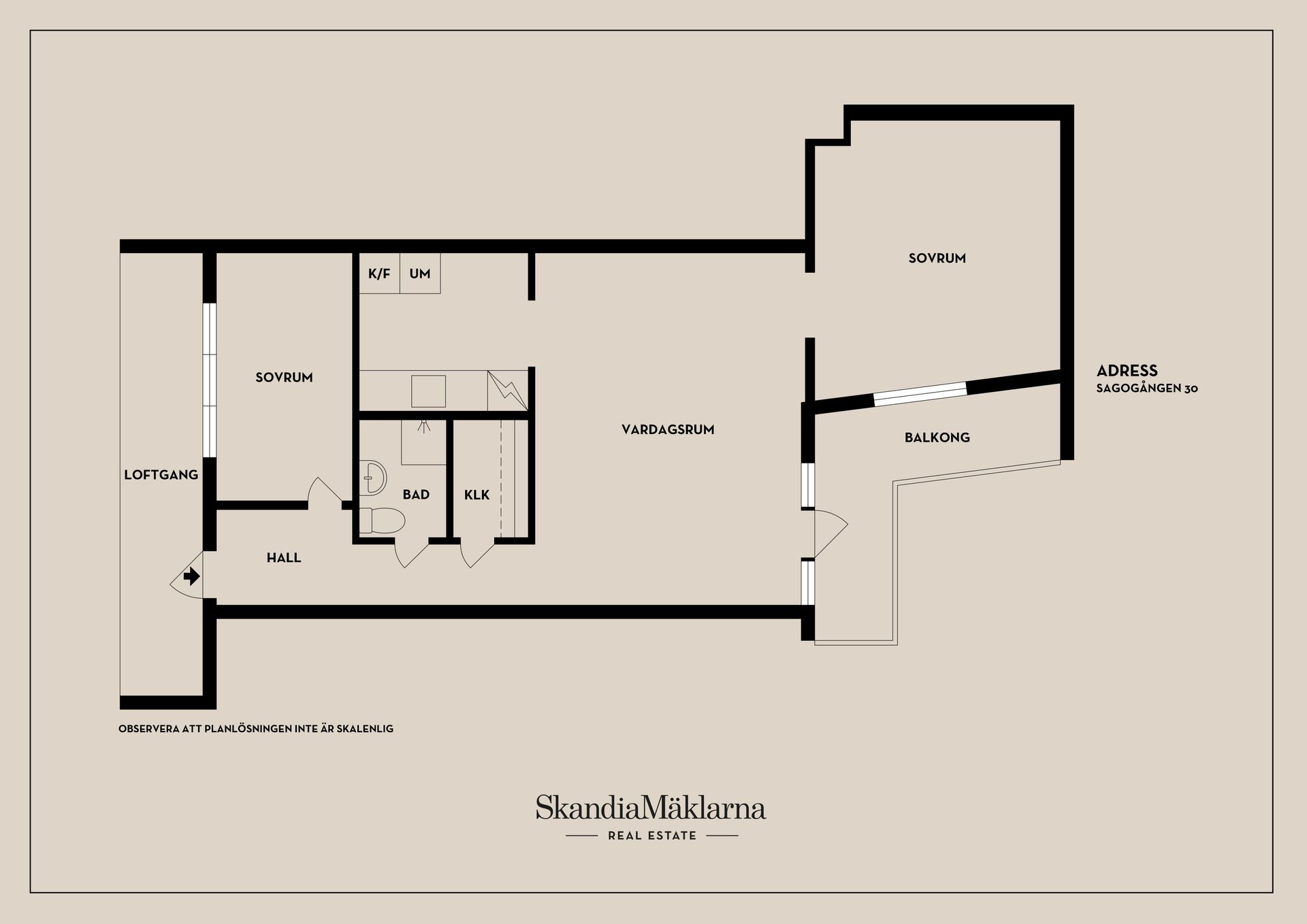Bostadsrätt, Sagogången 30, Backa / Hisings Backa, Göteborg