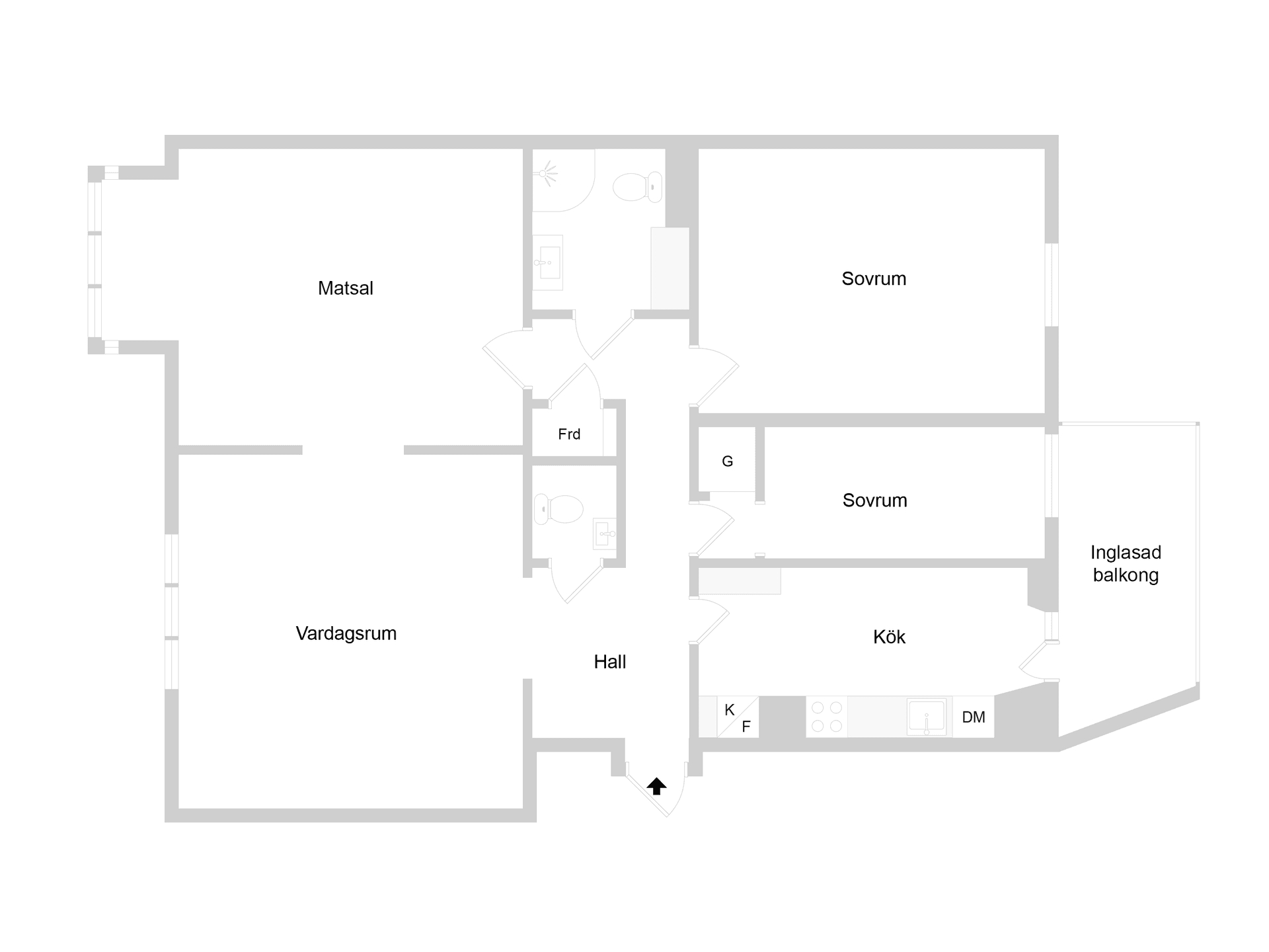 Bostadsrätt, Norra Promenaden 104, Centralt/Norrtull, Norrköping