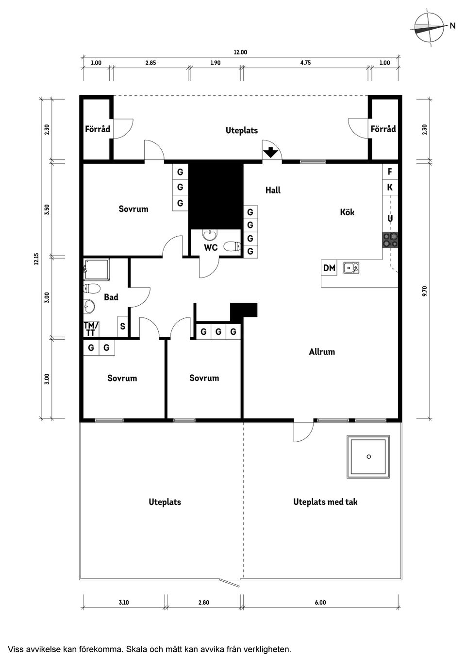 Bostadsrätt, Åkerrosgården 7C, Häljarp, Landskrona