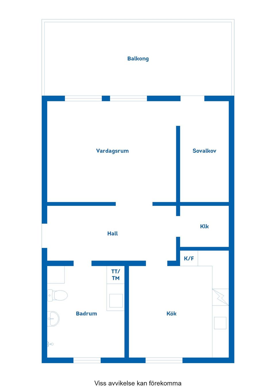 Bostadsrätt, Östergränd 6D, Östra Gärdet, Falkenberg