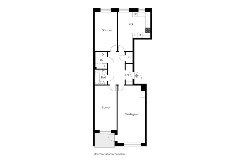 Bostadsrätt, Geijersgatan 12 C, Luthagen, Uppsala