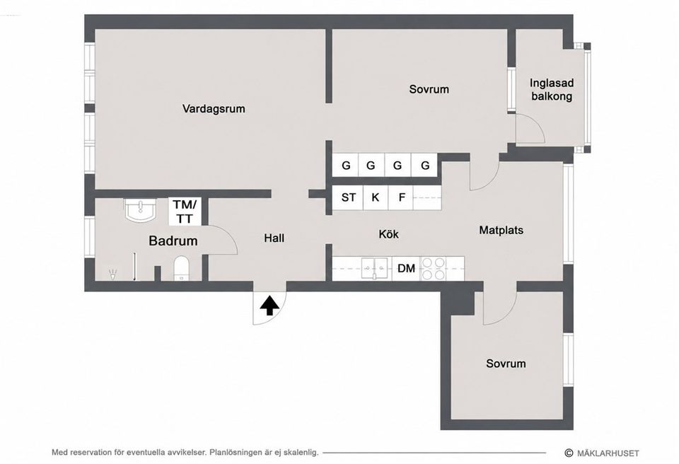 Bostadsrätt, Umeågatan 18a, Rosengården, Helsingborg