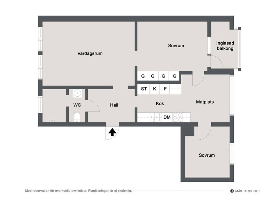 Bostadsrätt, Umeågatan 18a, Rosengården, Helsingborg
