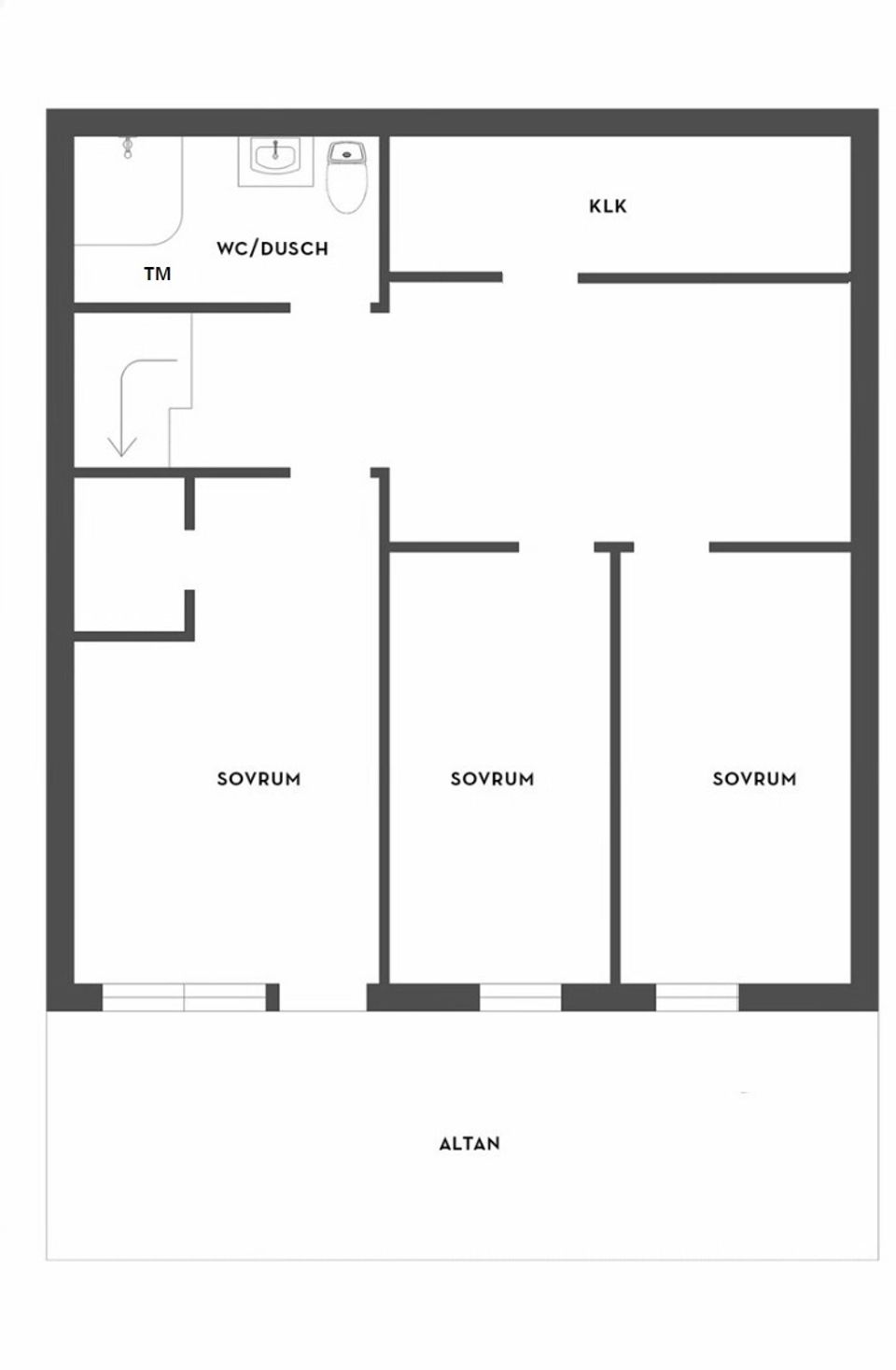 Radhus, Safirgången 66, Öringe, Tyresö