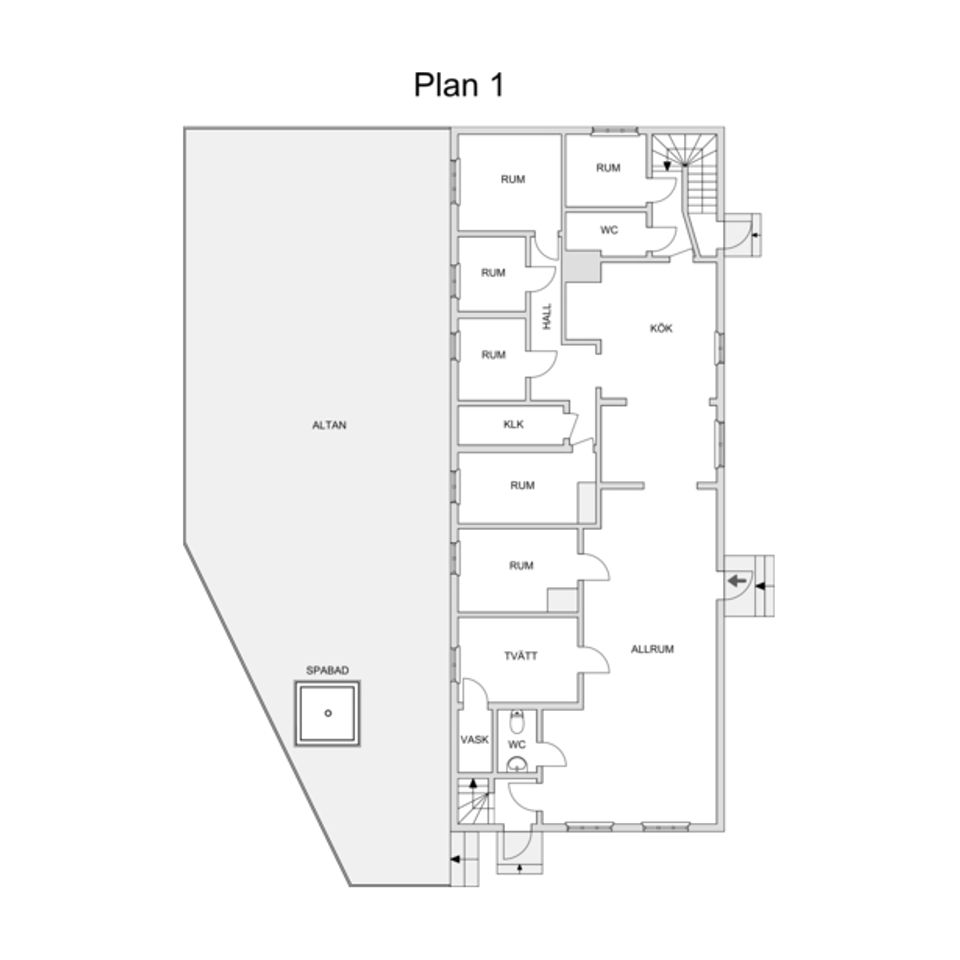 Villa, Naggen 301, Ånge