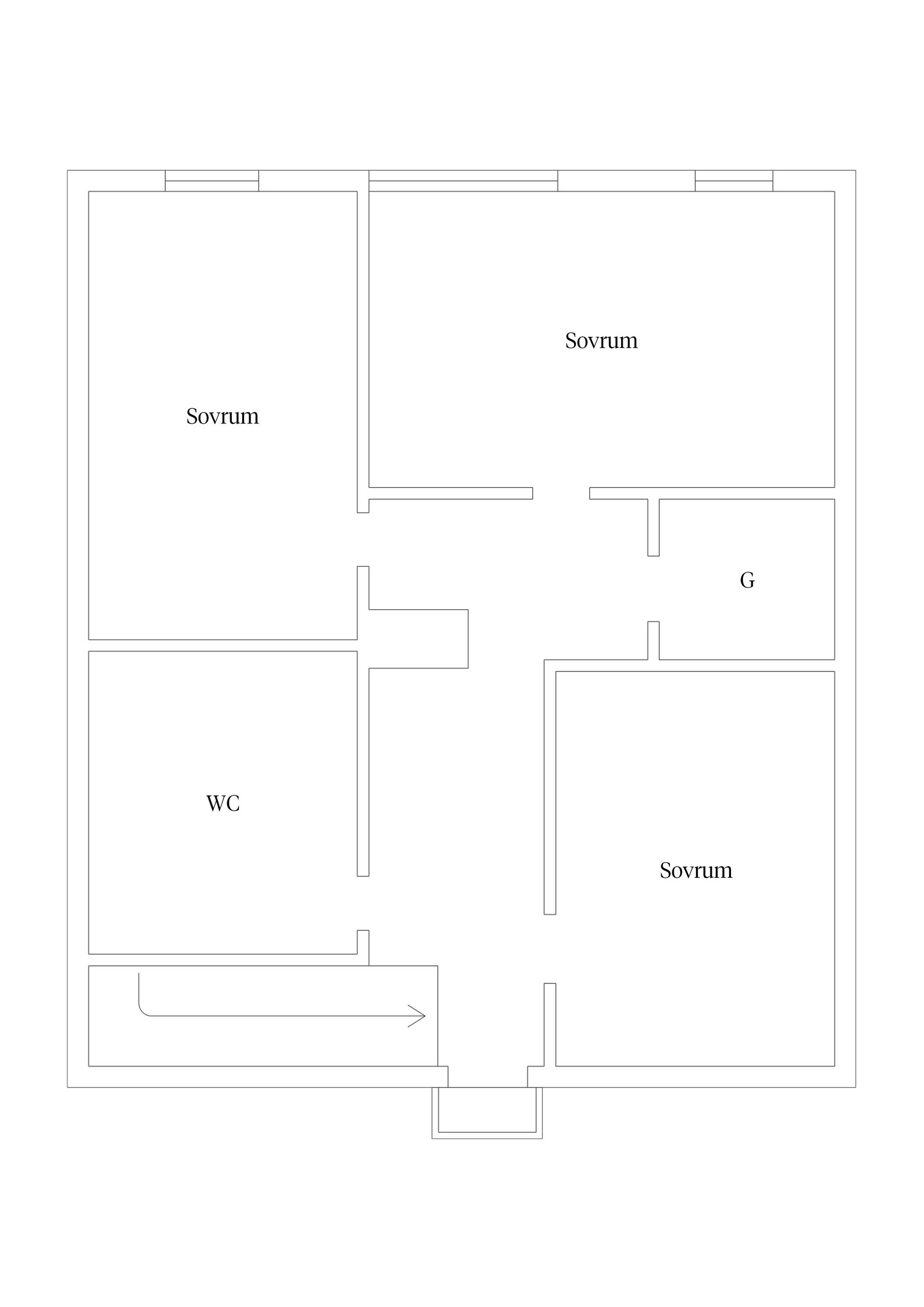 Villa, Skolallén 2, Centralt, Timrå