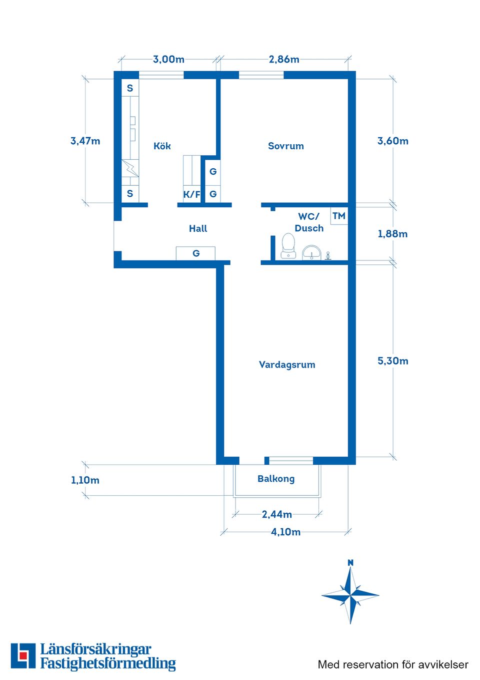 Bostadsrätt, Vinnerstadsvägen 18J, Dunteberget, Motala