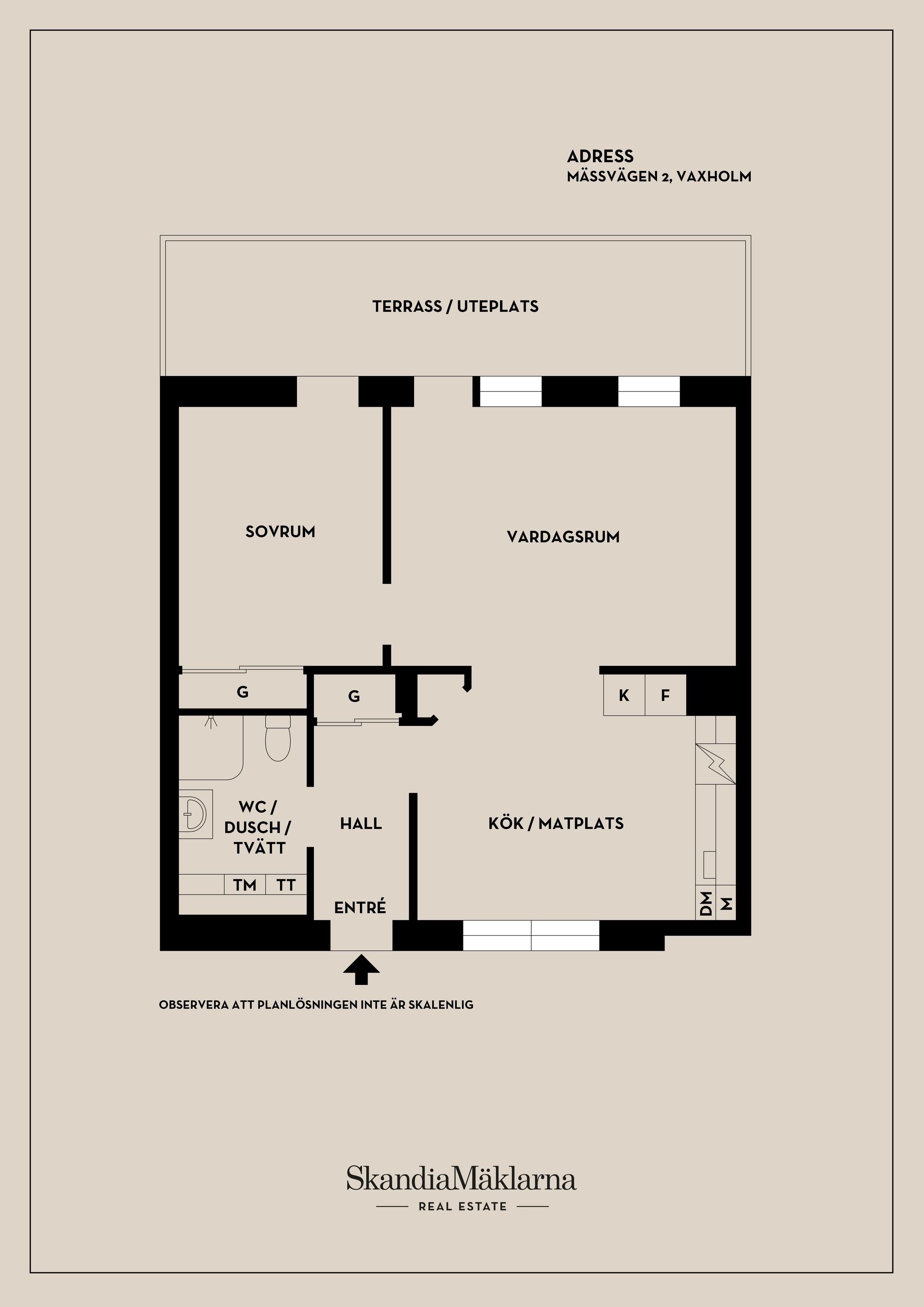 Bostadsrätt, Mässvägen 2, Vaxholm