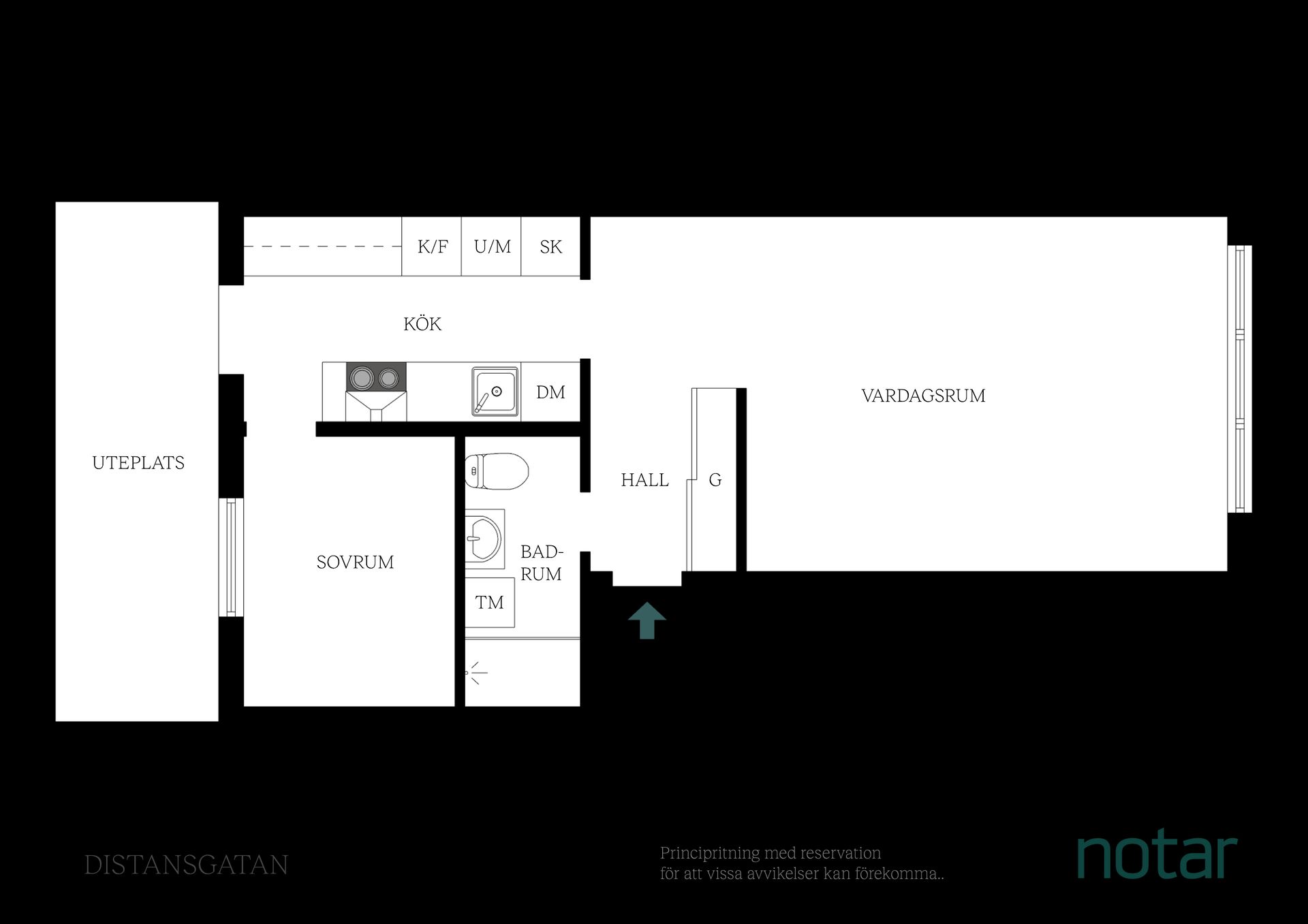 Bostadsrätt, Distansgatan 17, Flatås, Göteborg