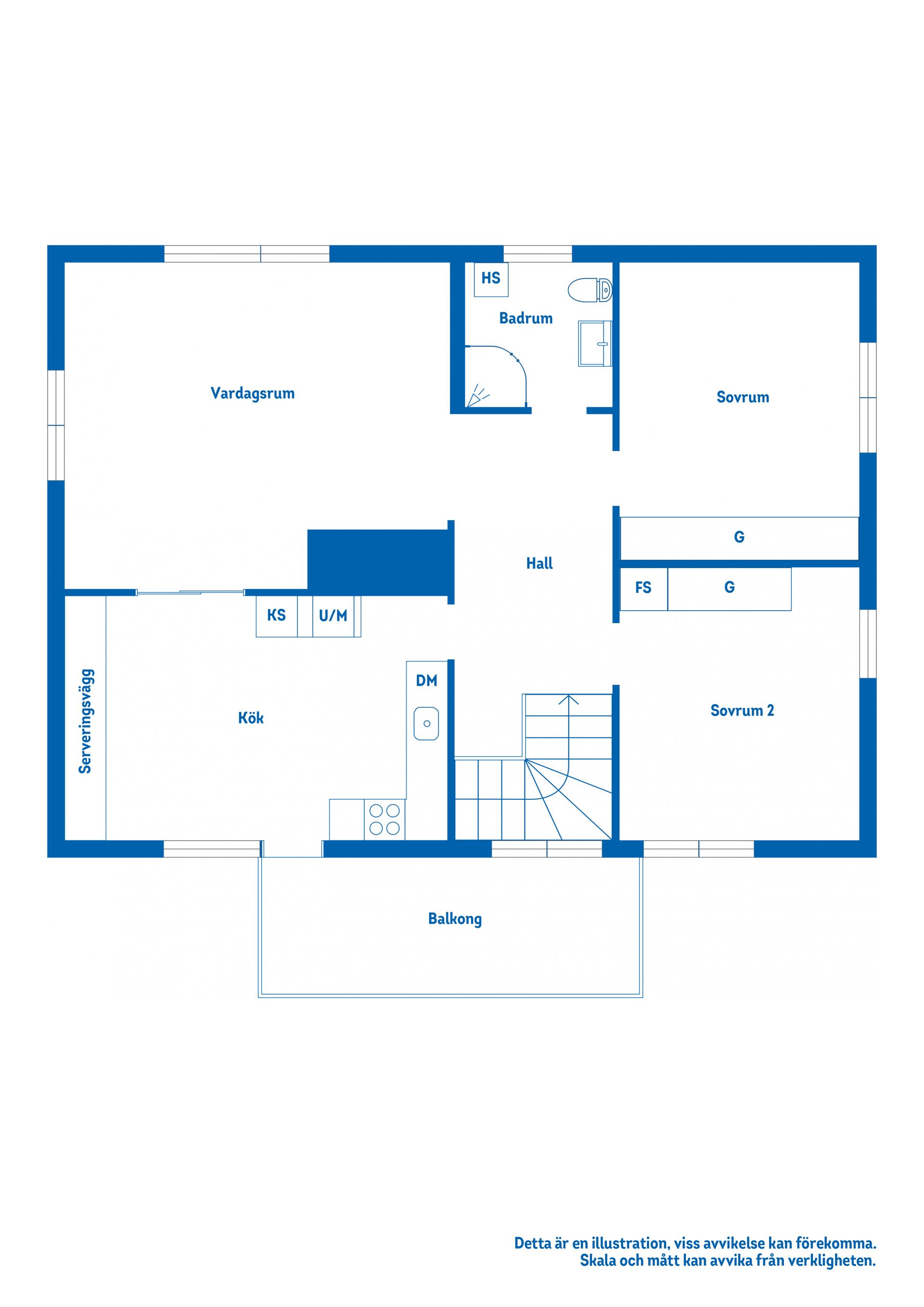 Villa, Dalgatan 12, Sparreholm, Flen