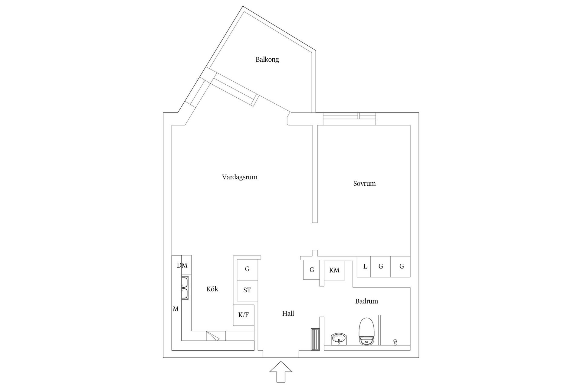 Bostadsrätt, Distansgatan 23C, Flatås, Göteborg