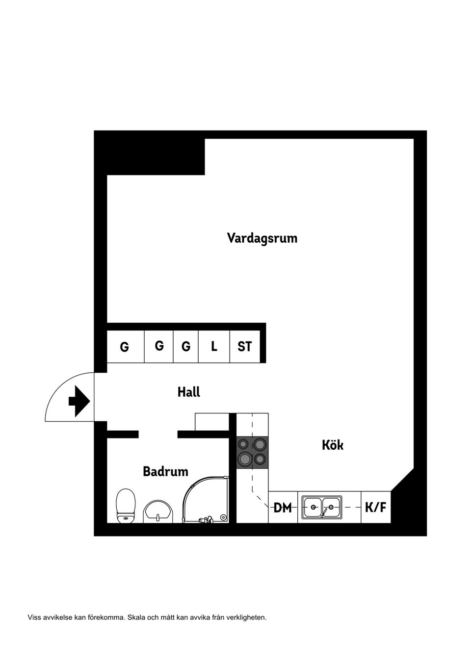 Bostadsrätt, Norrgatan 24, Centrum, Växjö