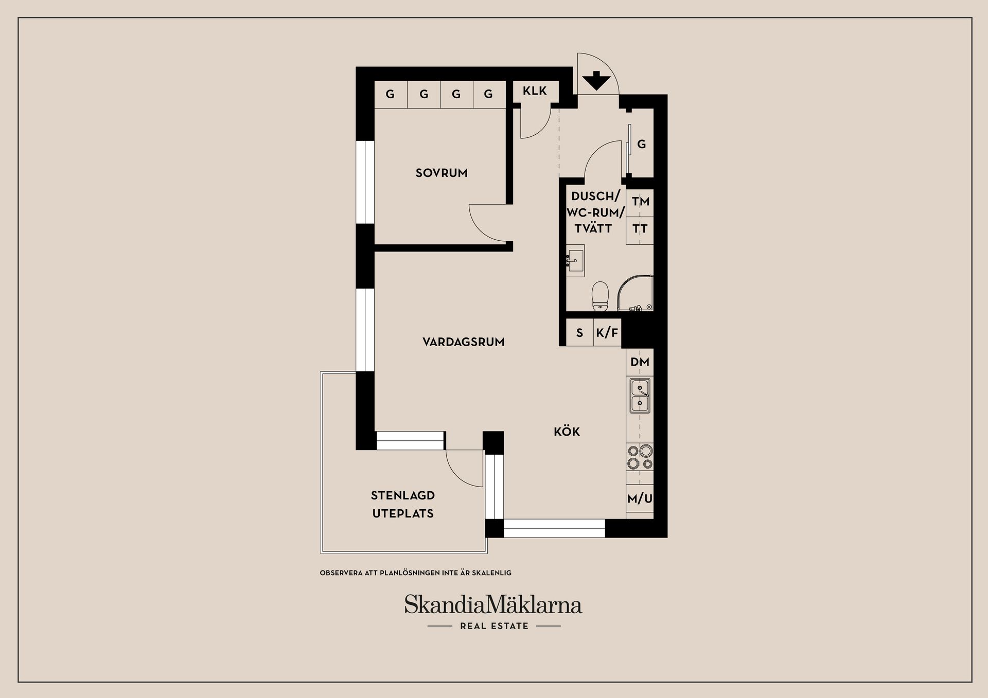 Bostadsrätt, Norra Kyrkogatan 1C, Centrum, Karlstad