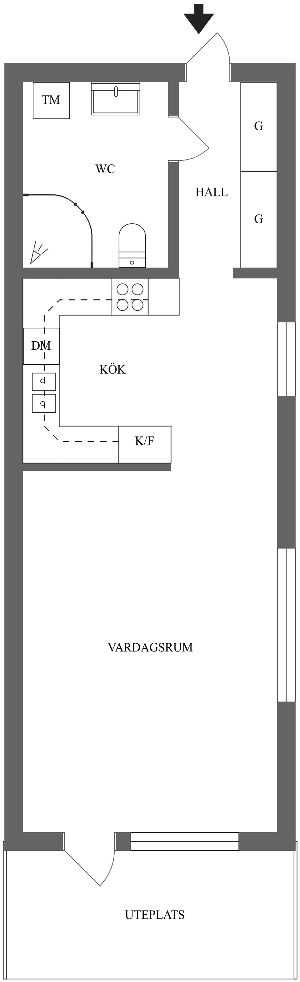 Bostadsrätt, Albrektsvägen 169, Centralt, Söder, Norrköping