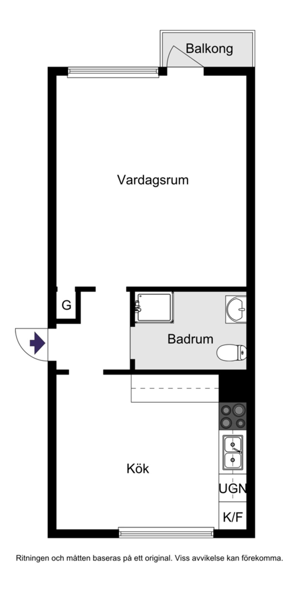 Bostadsrätt, Visitörsgatan 8, Eneborg, Helsingborg