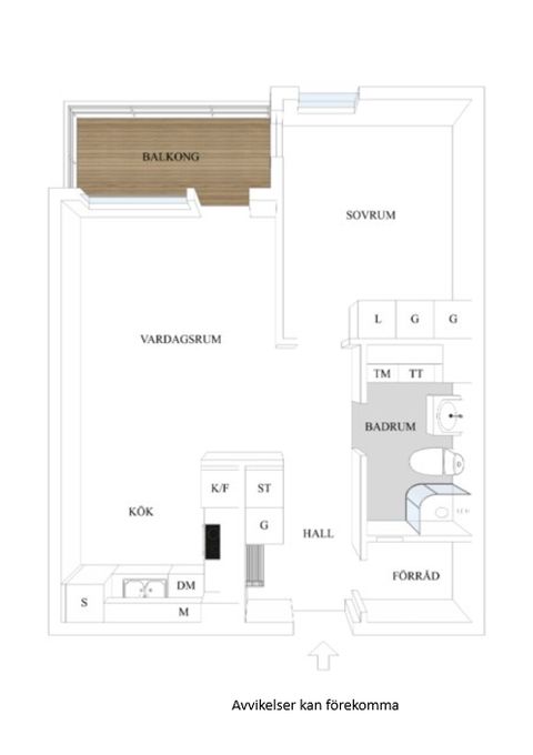 Bostadsrätt, Centralvägen 2E, Centrala Väsby, Upplands Väsby