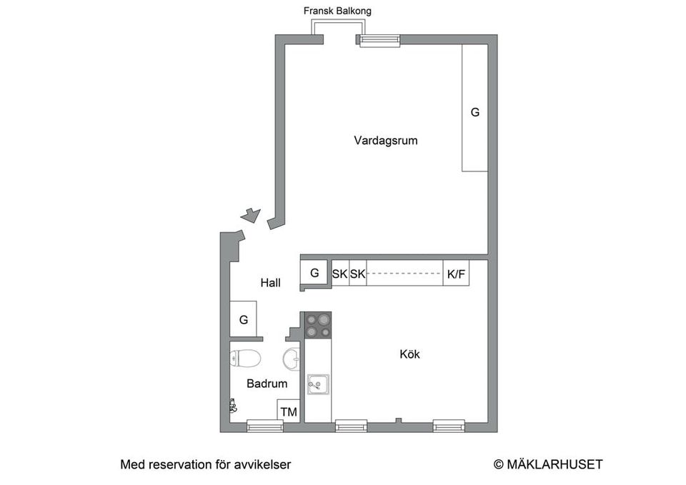 Bostadsrätt, Kvarnbacksvägen 100, Riksby, Stockholm