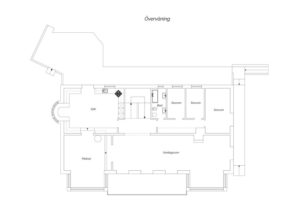 Villa, Sextantgatan 9, Långedrag, Göteborg
