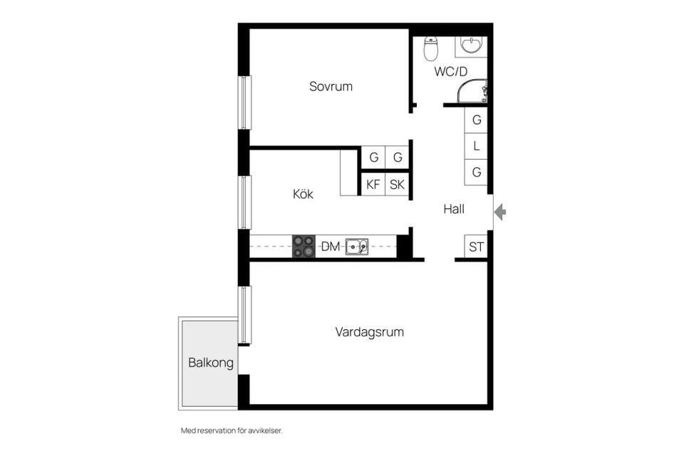 Bostadsrätt, Sibyllegatan 18 A, Luthagen / Stabby, Uppsala