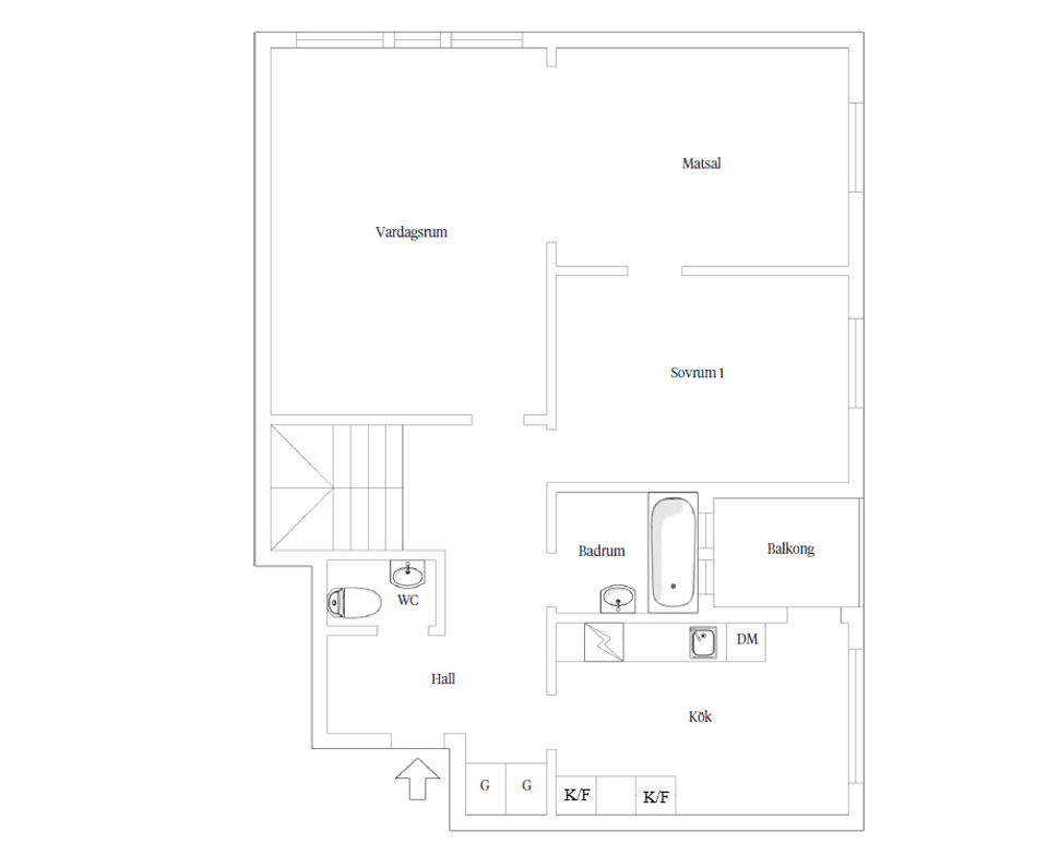 Bostadsrätt, Skrakgränd 11, Fagersjö, Stockholm