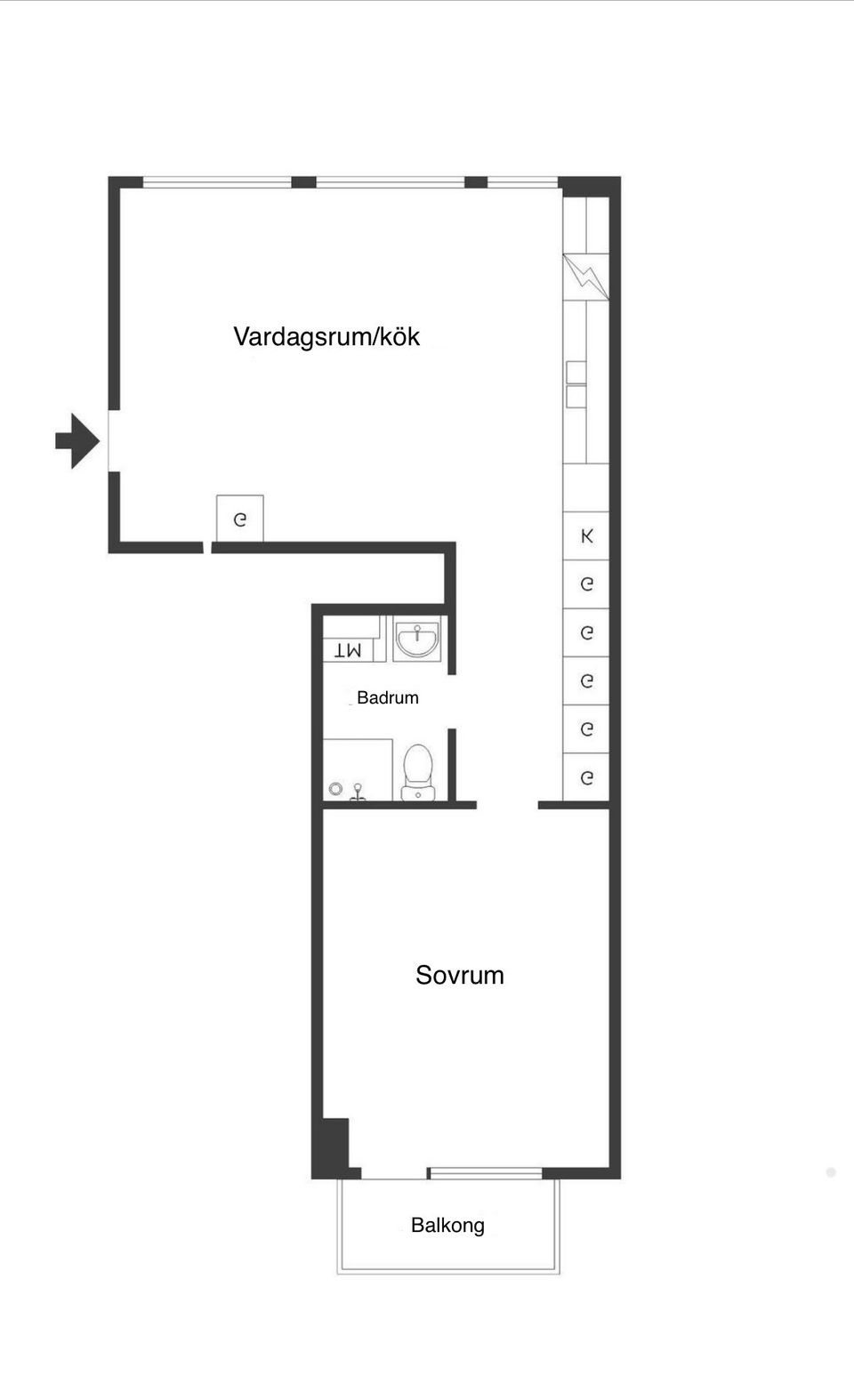 Bostadsrätt, Korstörnegatan 15, Centrala Hisingen - Kvillebäcken, Göteborg