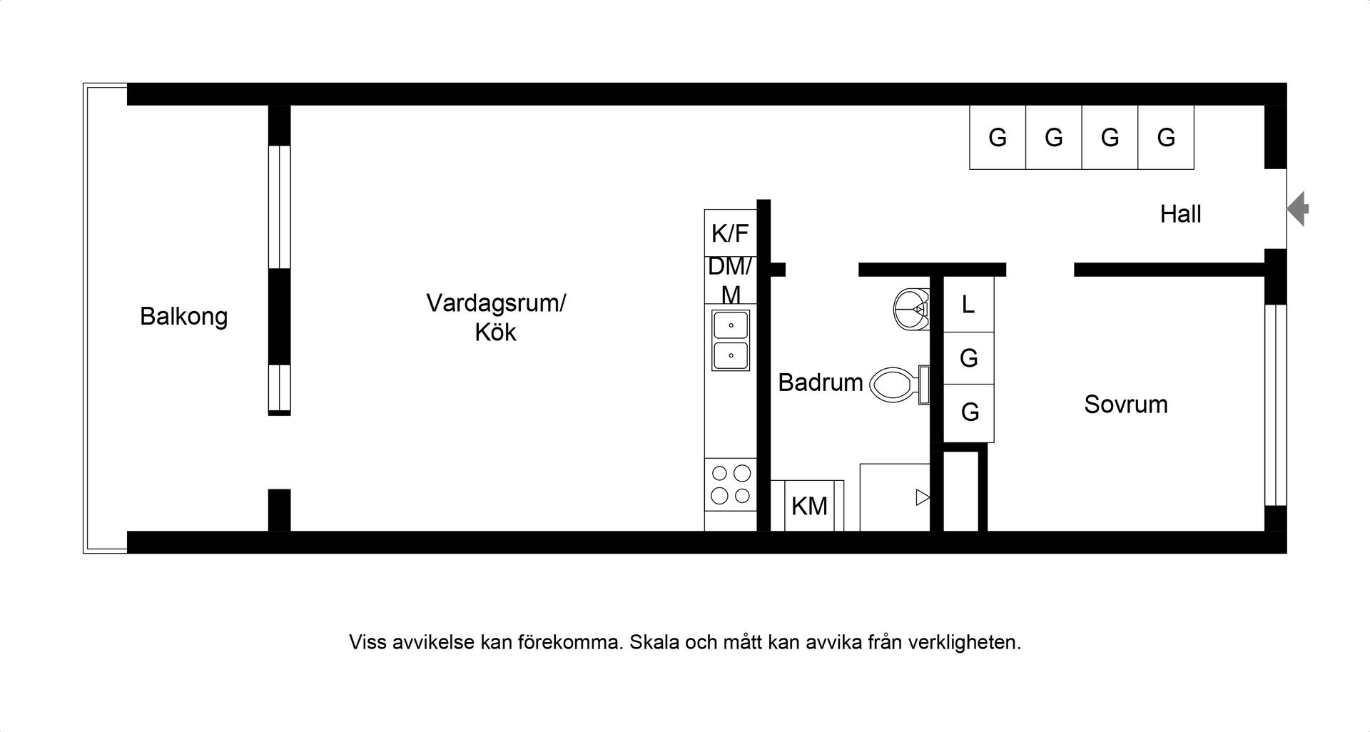 Bostadsrätt, Dagvattengatan 8C, Hyllie, Malmö