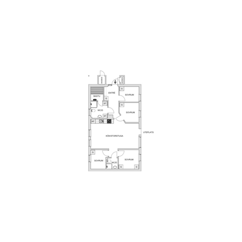 Bostadsrätt, Fjällterrassen 57A, Lofsdalen, Härjedalen
