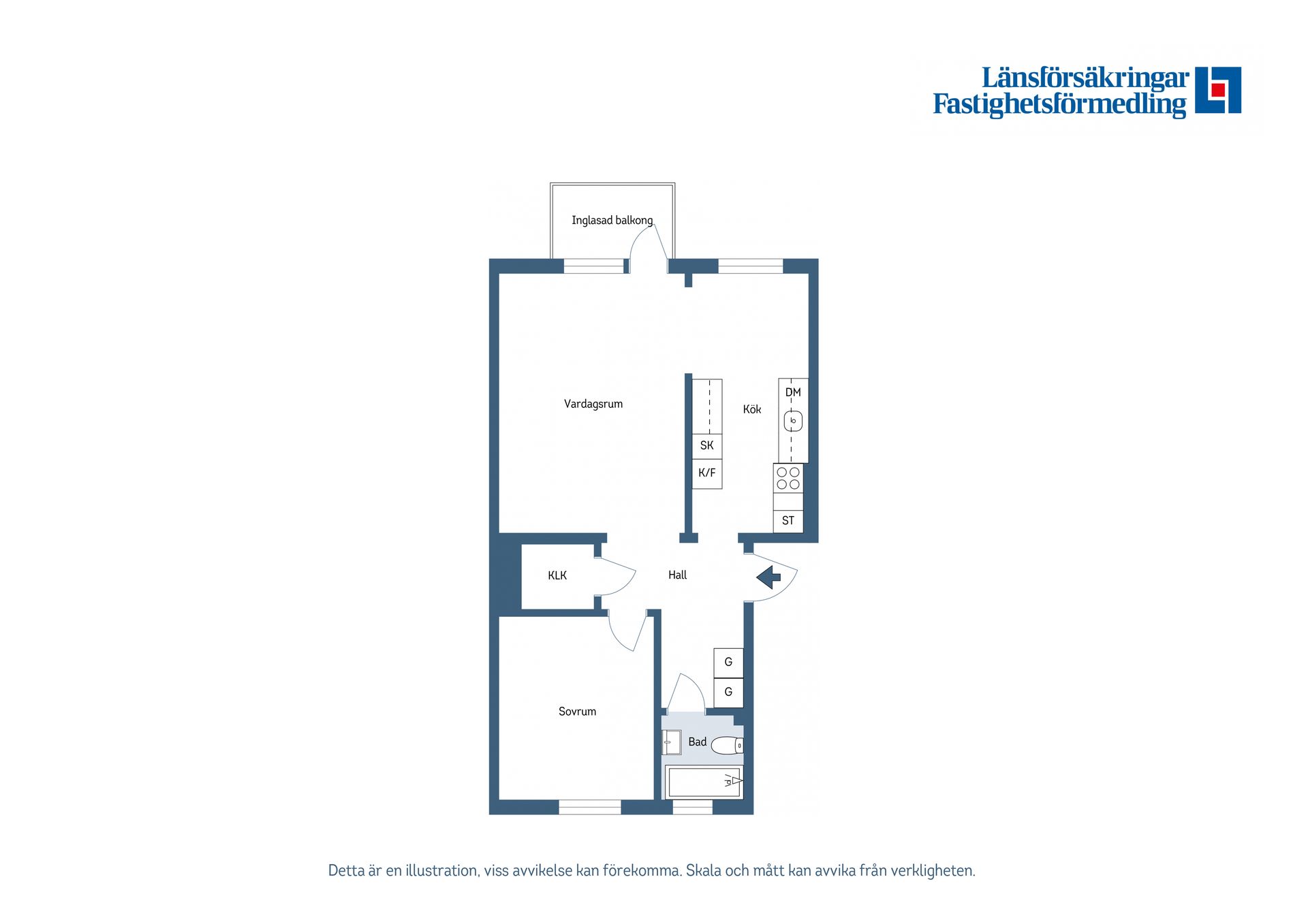 Bostadsrätt, Nicandergatan 10A, Strängnäs Centrum, Strängnäs