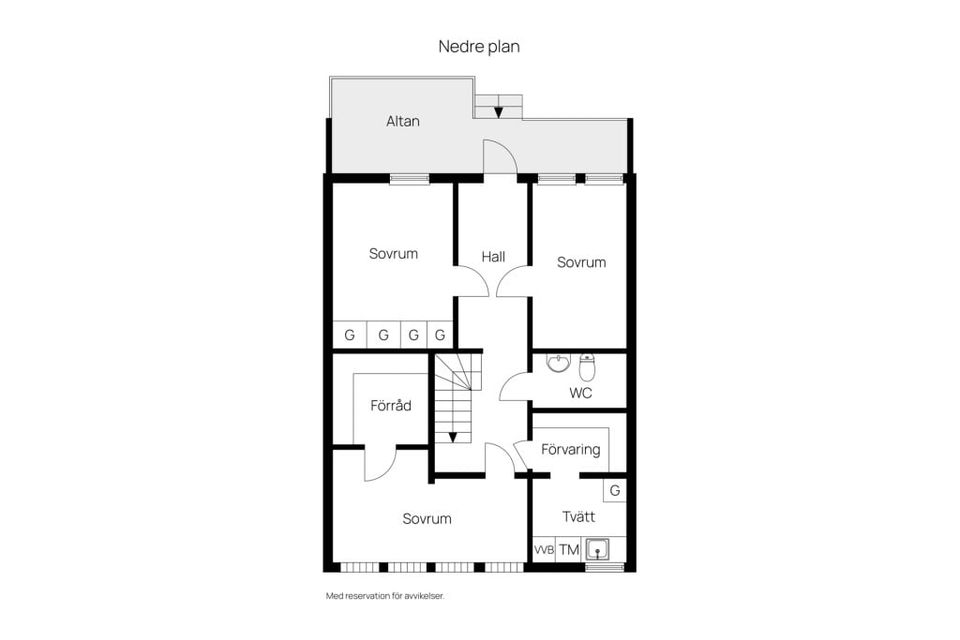 Radhus, Hemmansvägen 17, Bondsjöhöjden, Härnösand