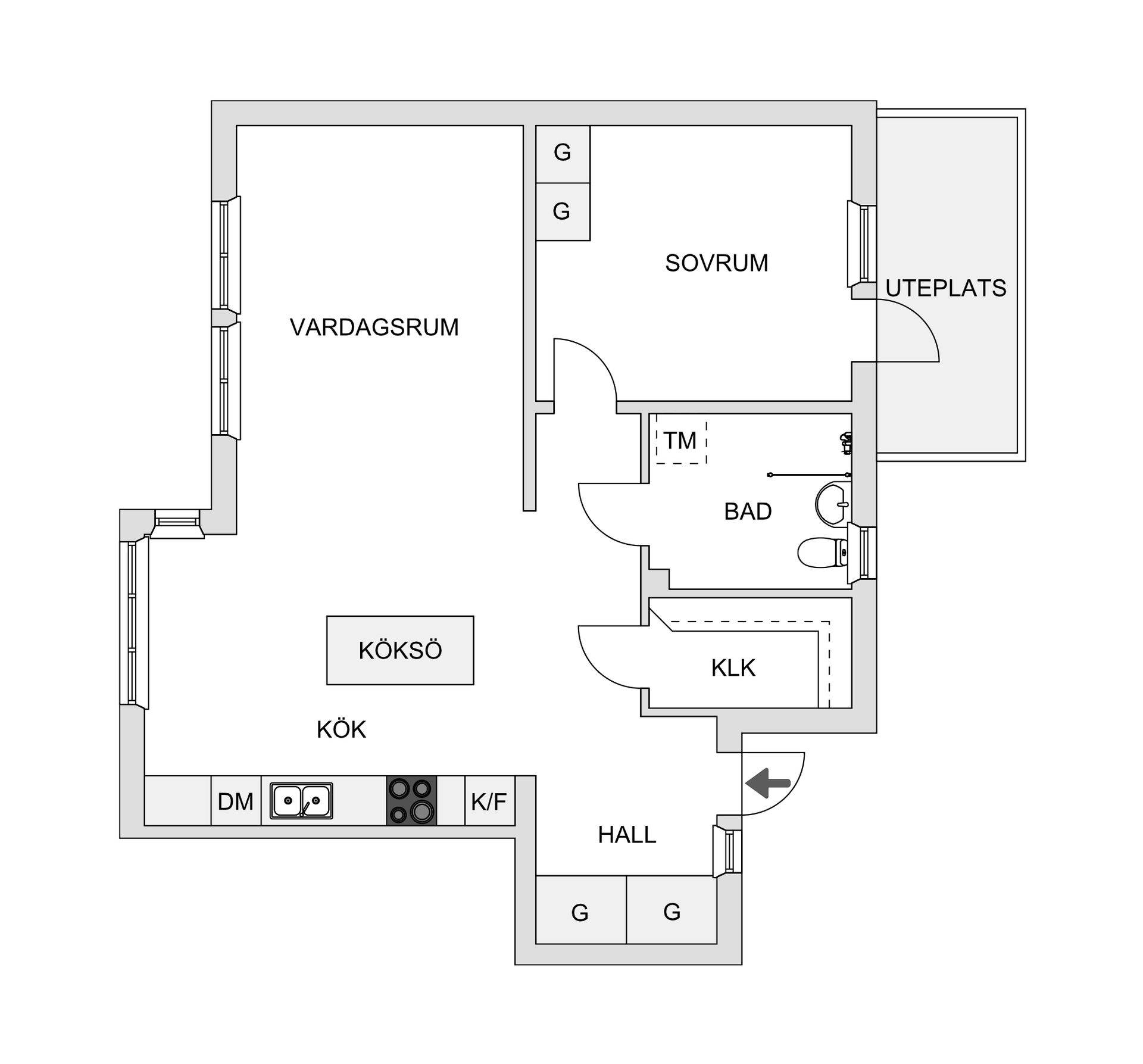 Bostadsrätt, Västgötaresan 42B, Sävja, Uppsala