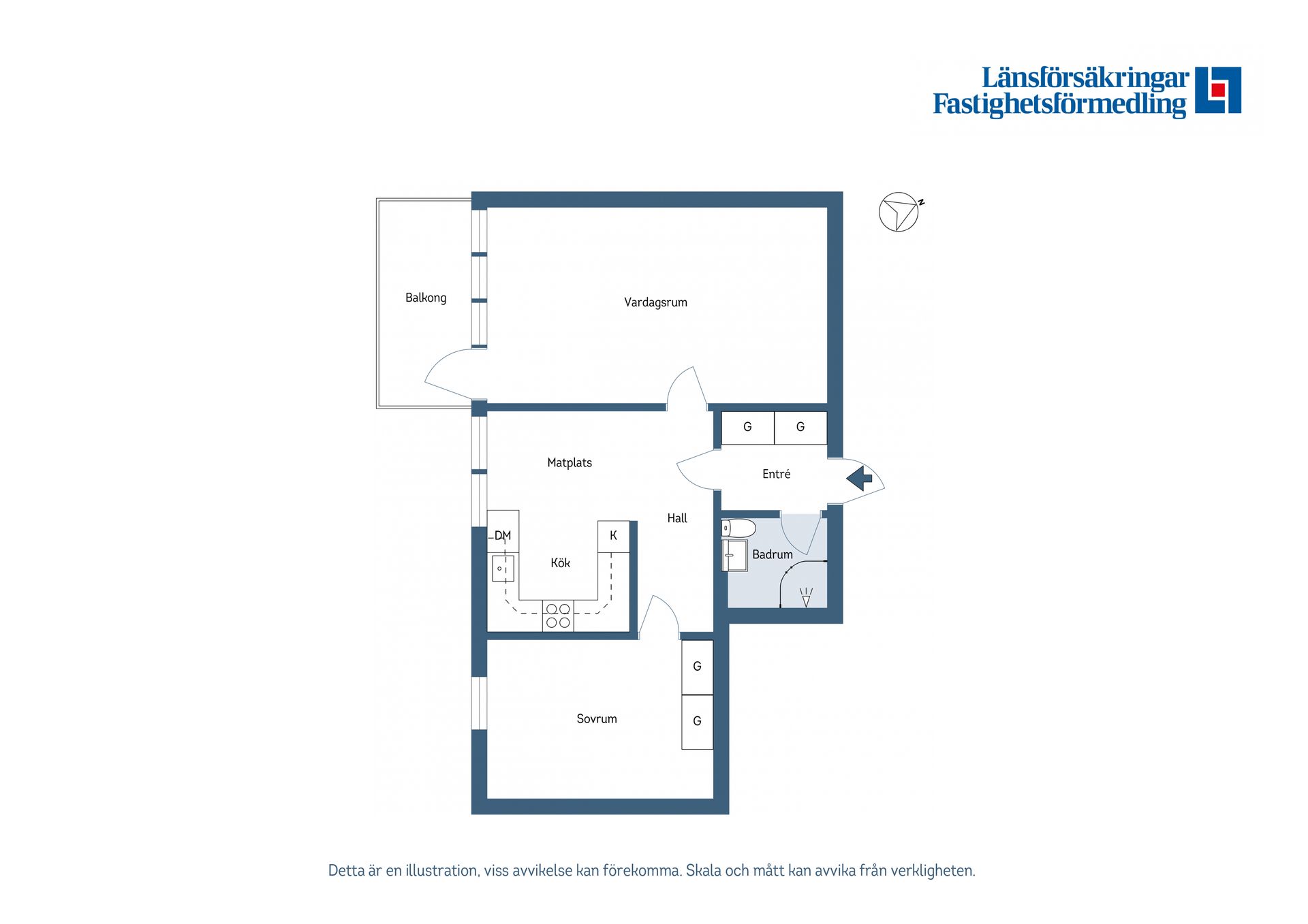 Bostadsrätt, Klostergatan 20, Strängnäs Centrum, Strängnäs