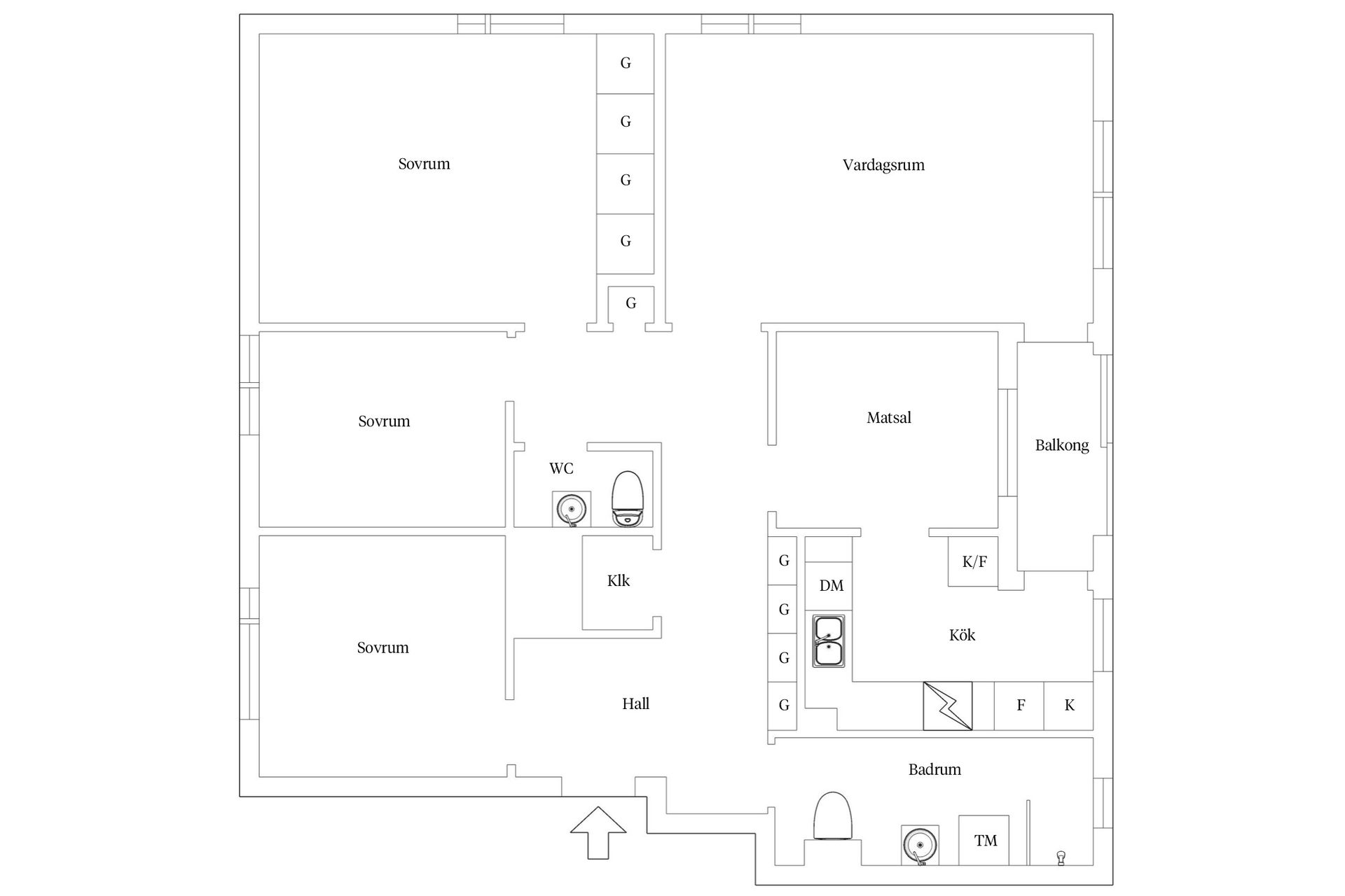 Bostadsrätt, Frontgatan 5A, Helsingborg
