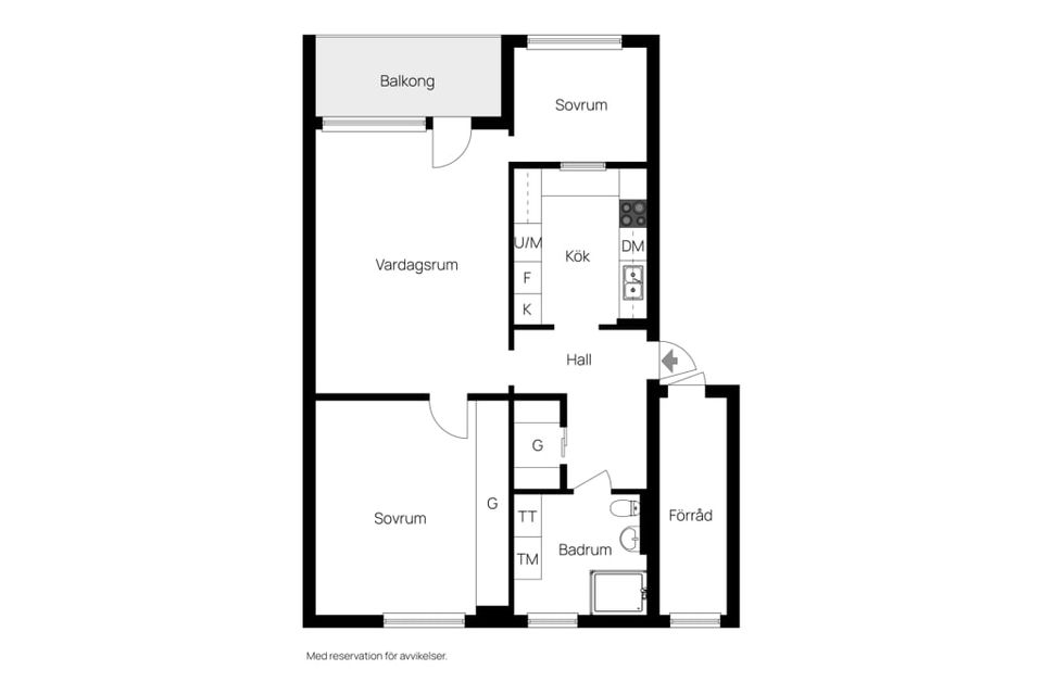 Bostadsrätt, Hjortronvägen 47, Kungsängen