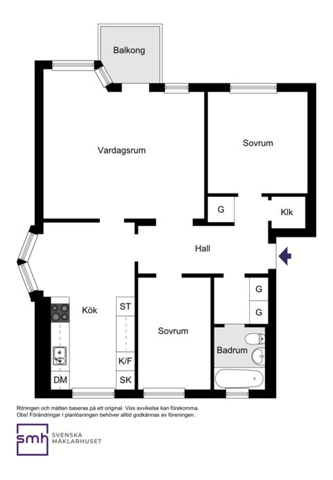 Bostadsrätt, Holbergsgatan 50, Bromma / Blackeberg, Stockholm