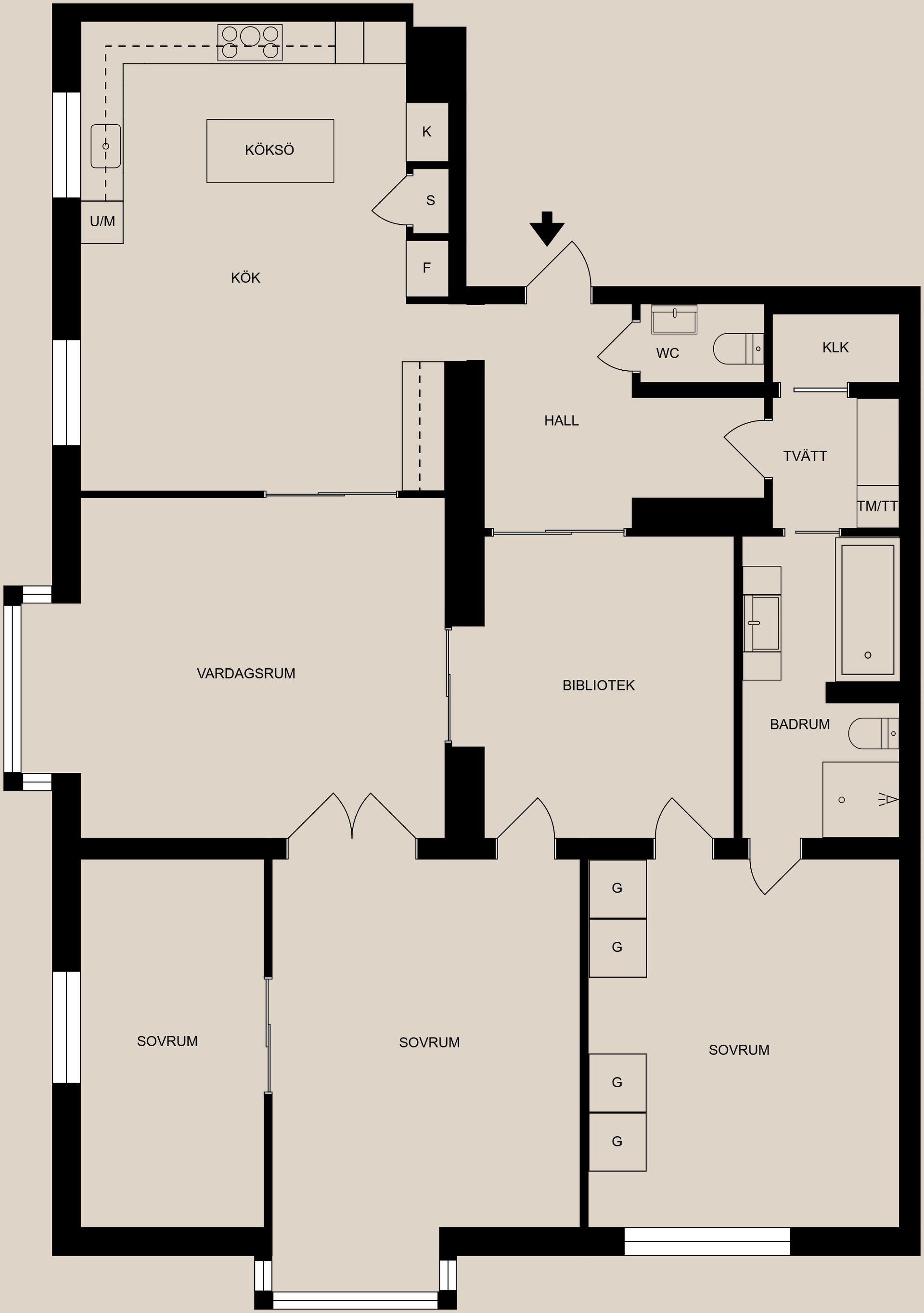 Bostadsrätt, Loddbygatan 2, Centralt, Norr, Norrköping