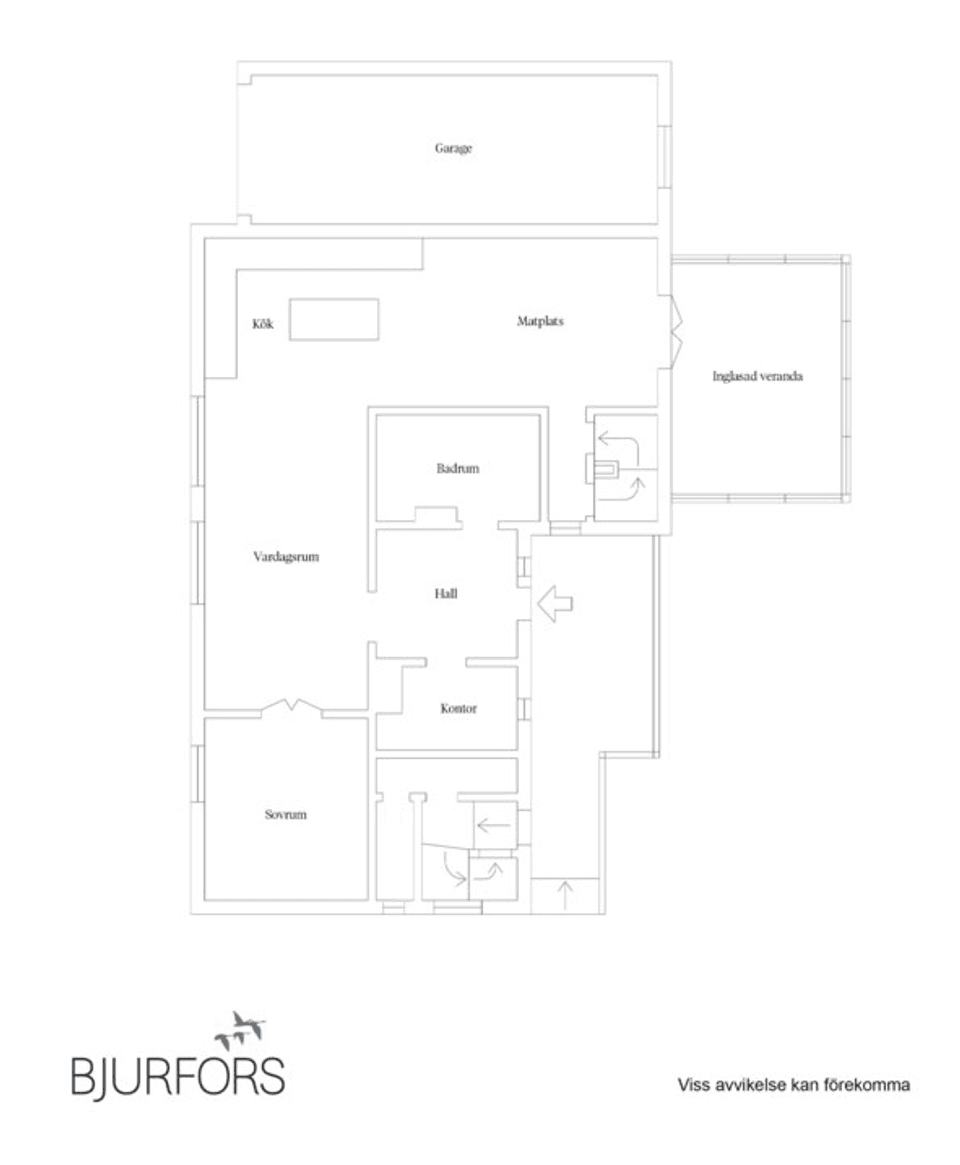 Villa, Skelleftehamnsvägen 80, Ursviken, Skellefteå