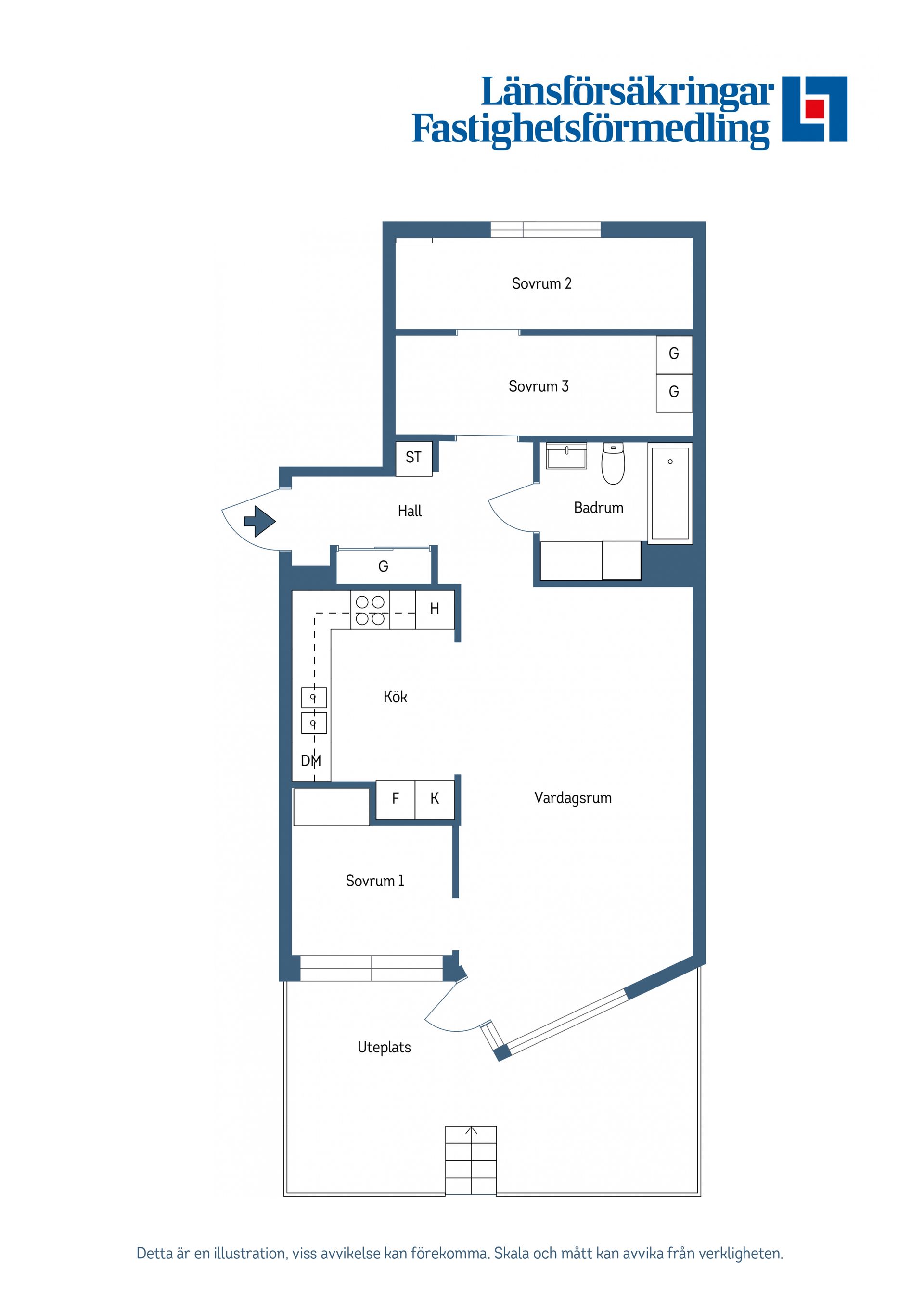 Bostadsrätt, Finnboda Parkväg 18A, Finnboda, Nacka
