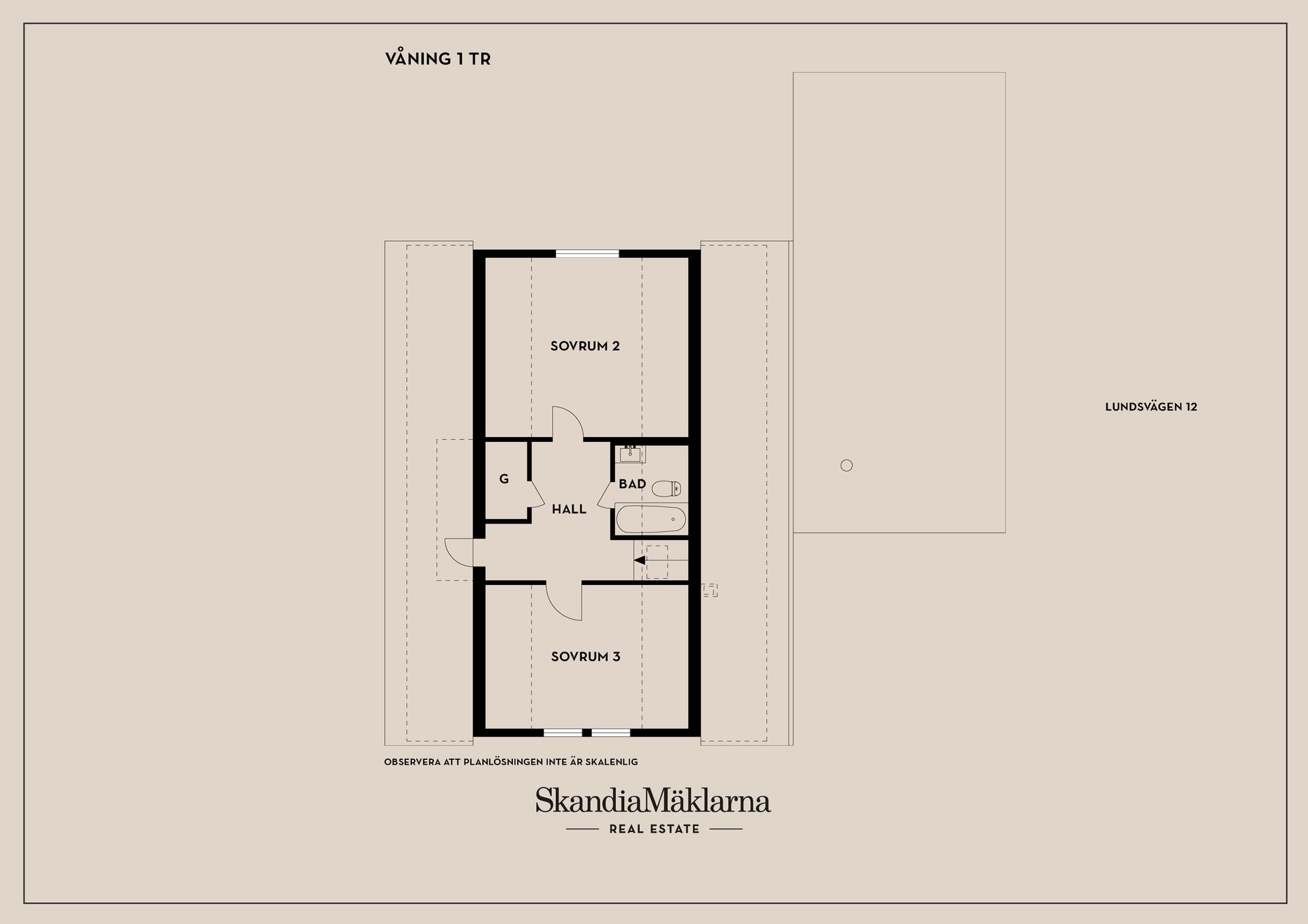 Villa, Lundsvägen 12, Kil