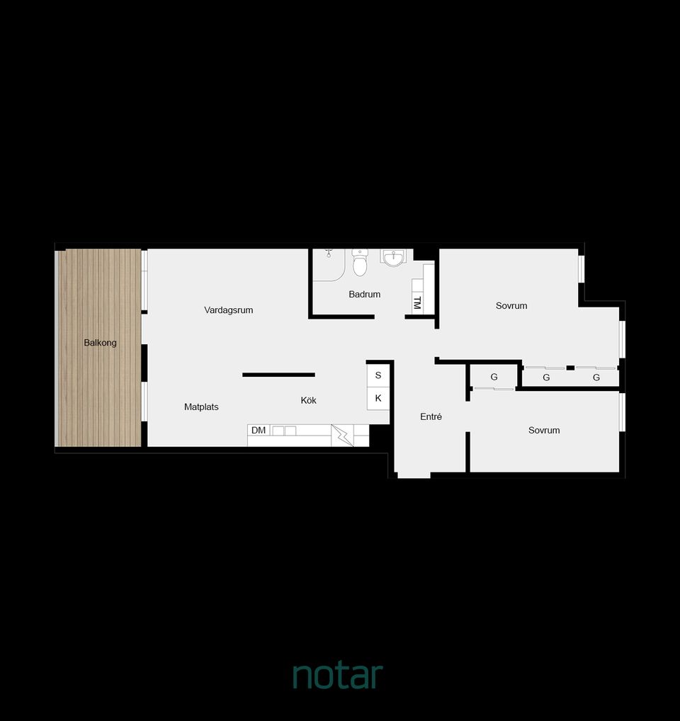 Bostadsrätt, Stormastgatan 5, Västra Hamnen, Malmö