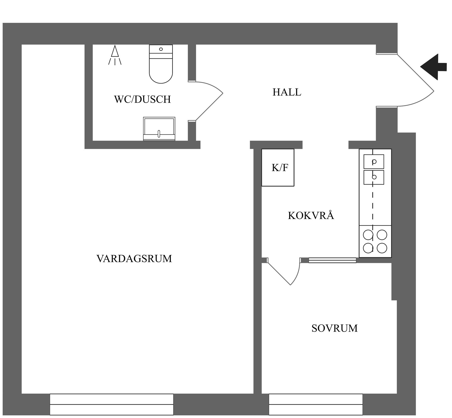 Bostadsrätt, Nelinsgatan 22, Centralt, Söder, Norrköping