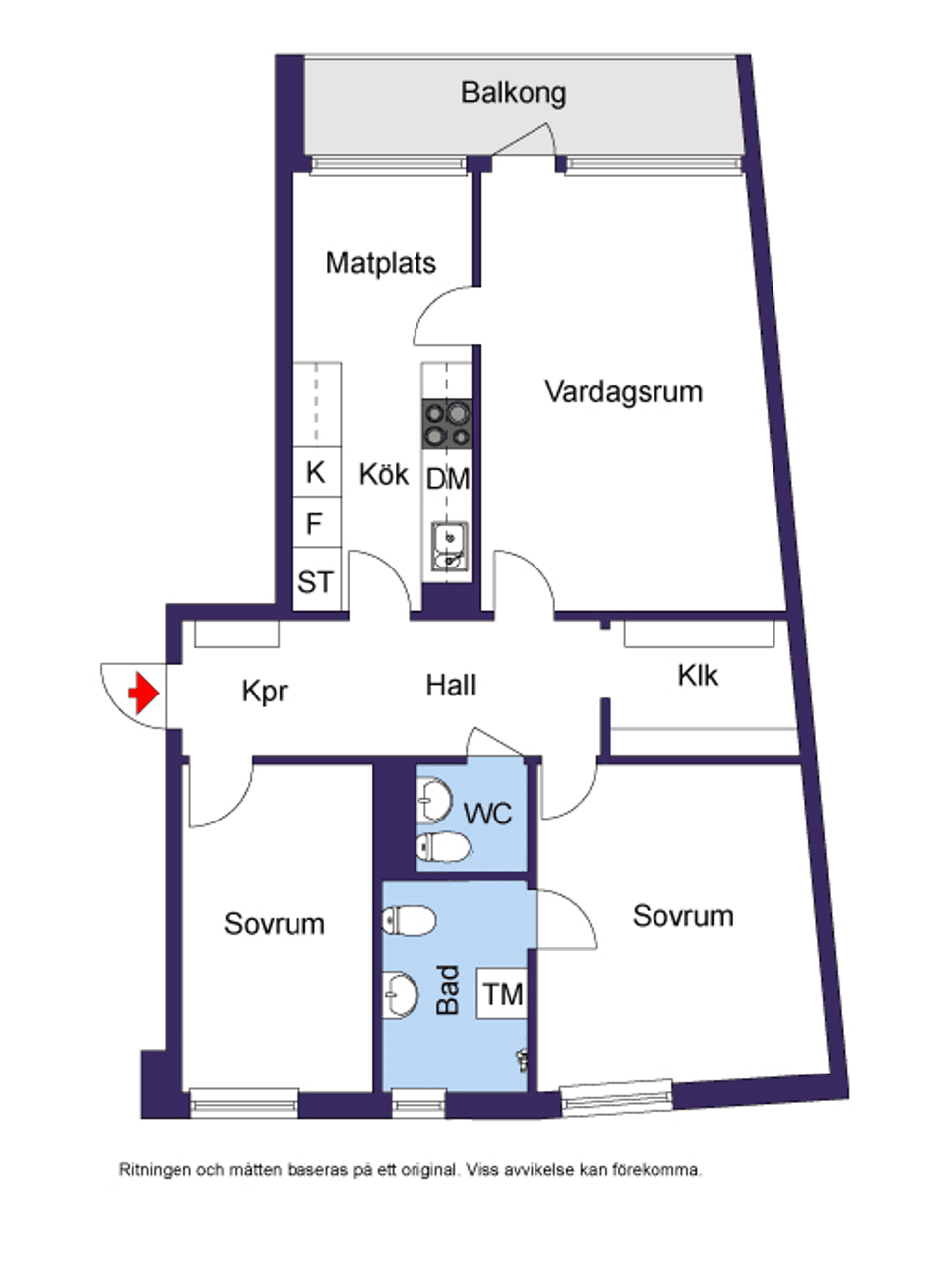 Bostadsrätt, Lädersättravägen 95, Kallhäll, Järfälla