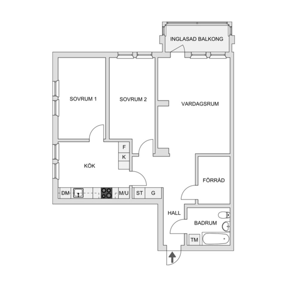Bostadsrätt, Ormingeringen 76, Västra Orminge, Nacka