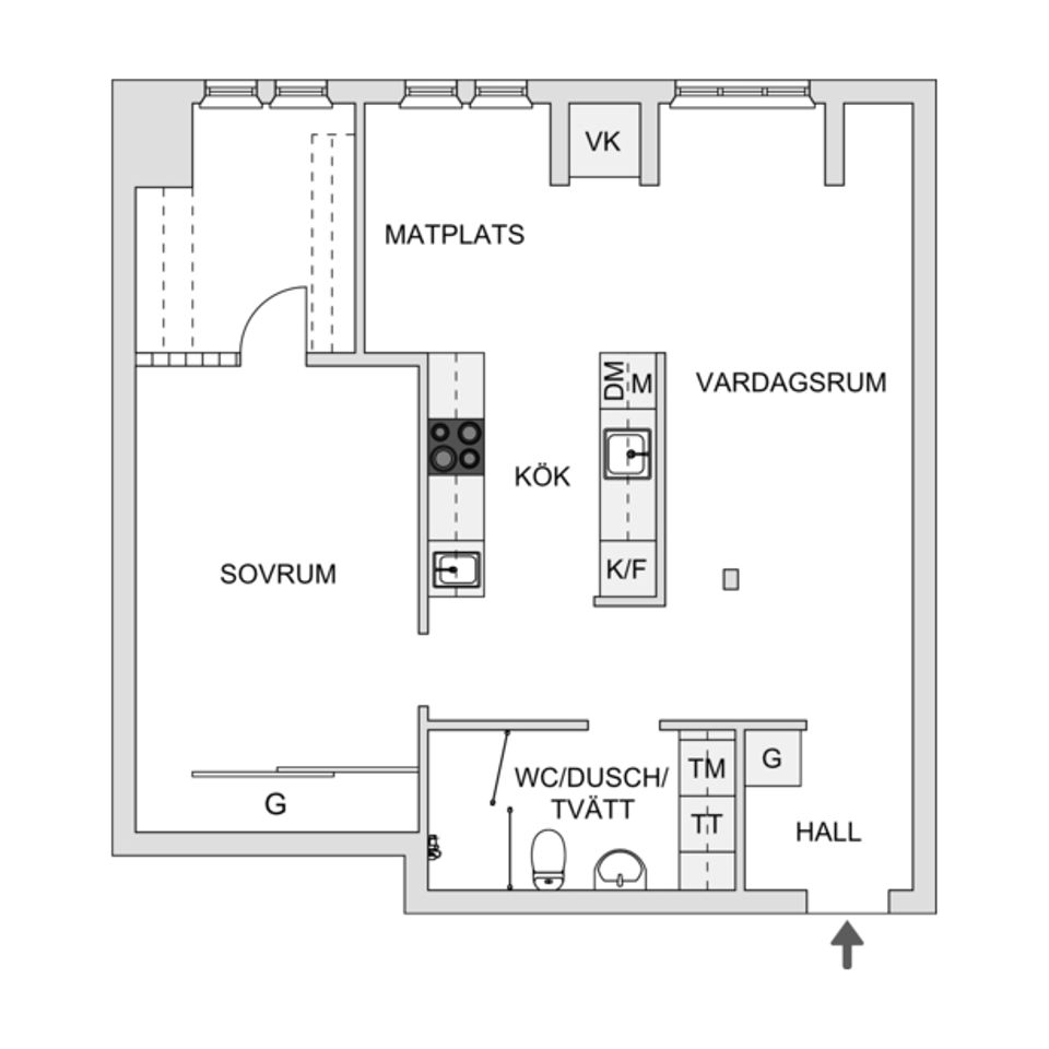 Bostadsrätt, Storgatan 40, Centrala Östersund, Östersund