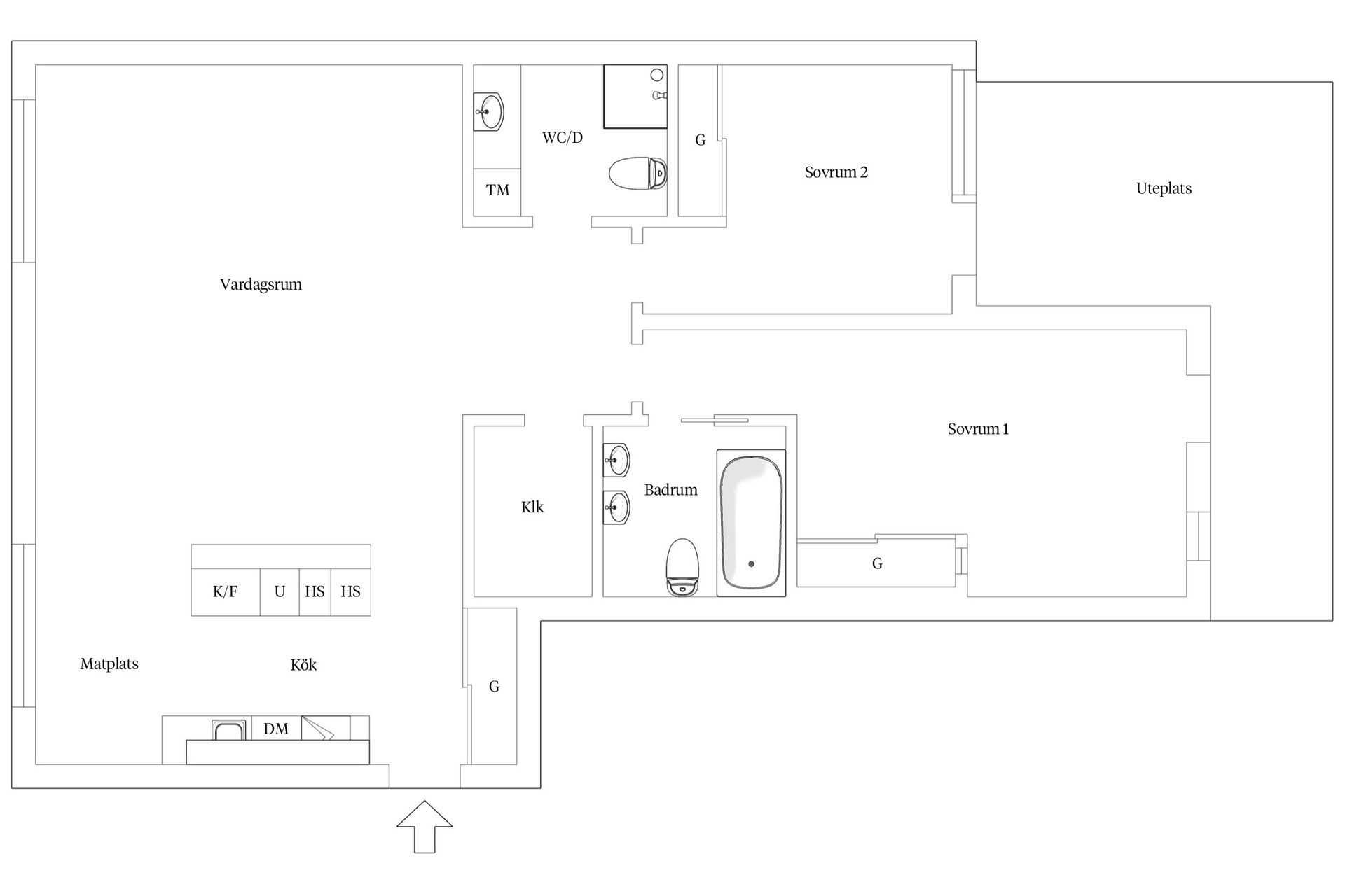 Bostadsrätt, Vimpelgatan 21, Västra Hamnen, Malmö