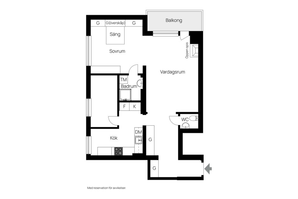 Bostadsrätt, Ekhagsvägen 12, Stockholm / Ekhagen, Stockholm