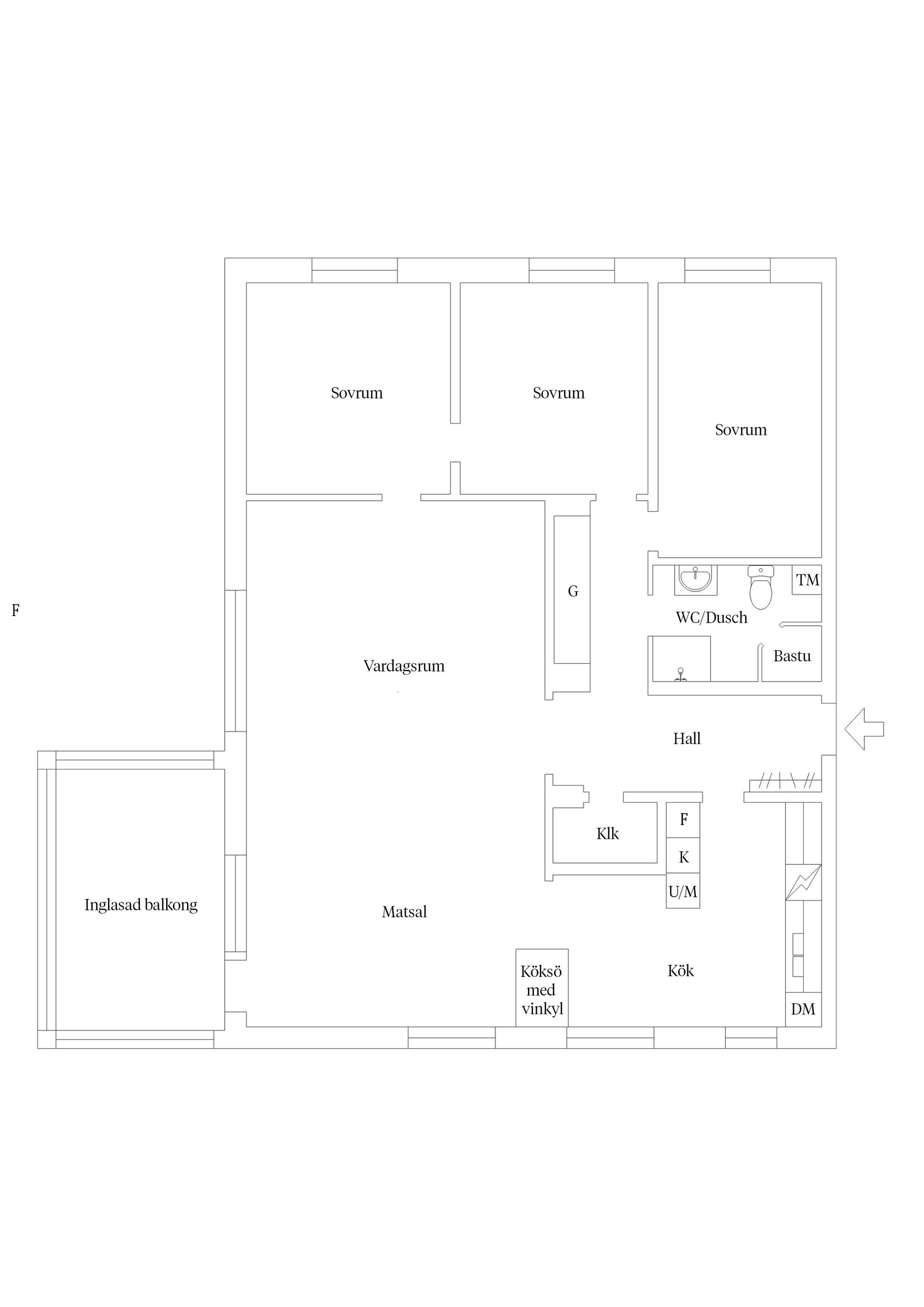 Bostadsrätt, Norrlidsgatan 8, Haga, Sundsvall